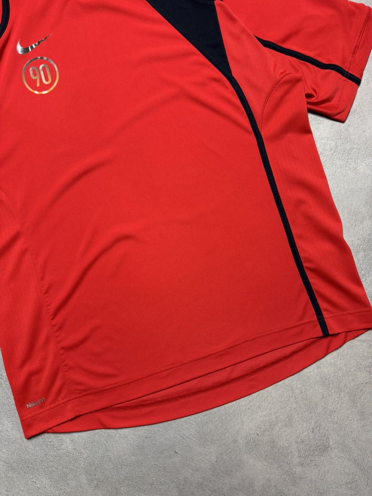 Nike Nike Total 90 Training Football Soccer Jersey Vintage Logo Size US L / EU 52-54 / 3 - 4 Thumbnail