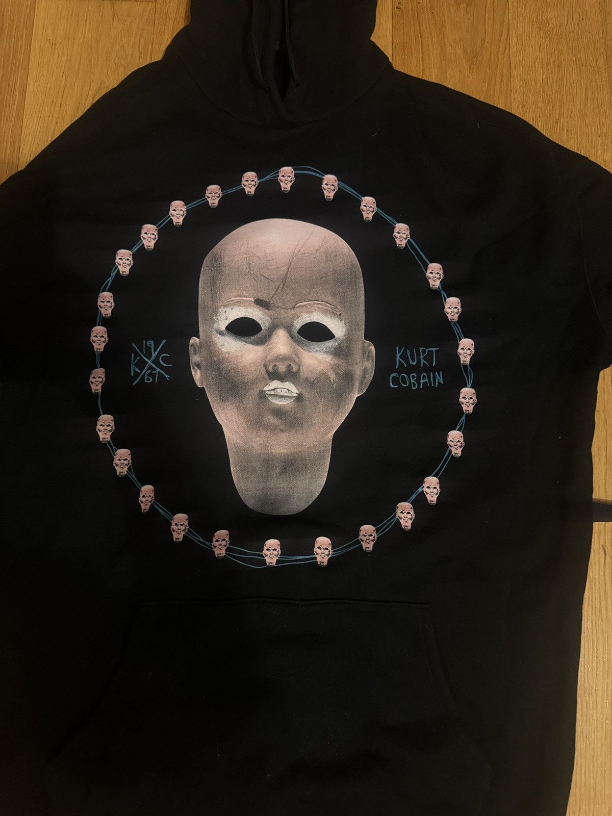 R13 Super Rare R13 Kurt Cobain Doll Face Hoodie Size US M / EU 48-50 / 2 - 2 Thumbnail