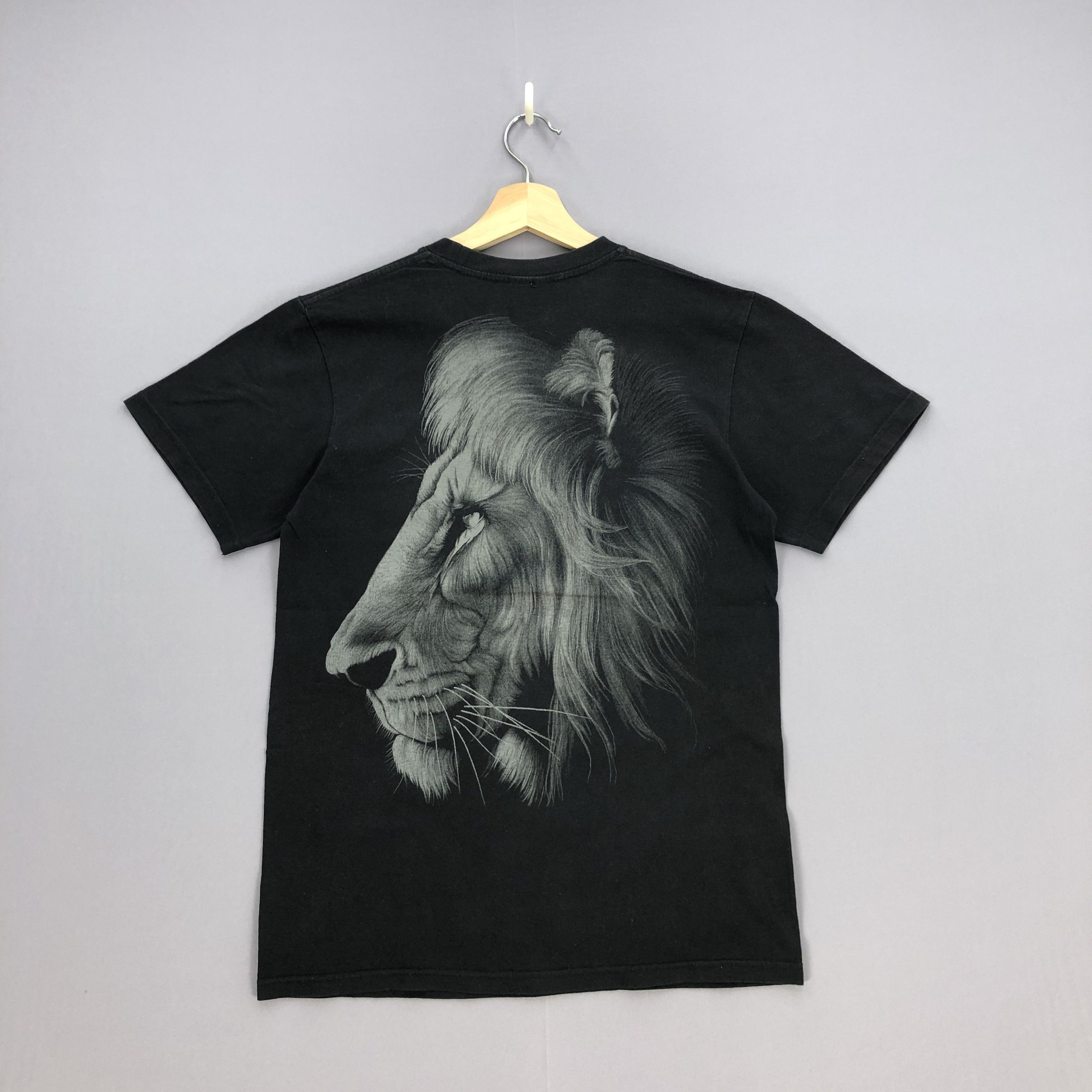 Habitat Vintage 90's Lion Tshirt Habitat Animal Crewneck Tee Size US S / EU 44-46 / 1 - 2 Thumbnail