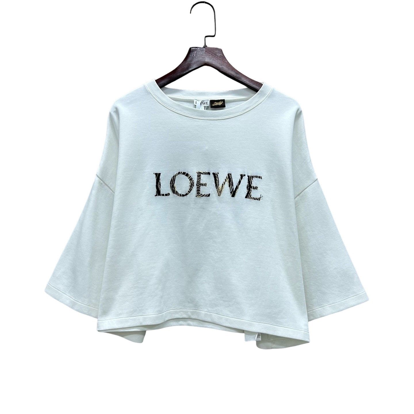 Loewe Loewe Paula's Ibiza Embroidered Logo Crop Top Size M Size M / US 6-8 / IT 42-44 - 1 Thumbnail