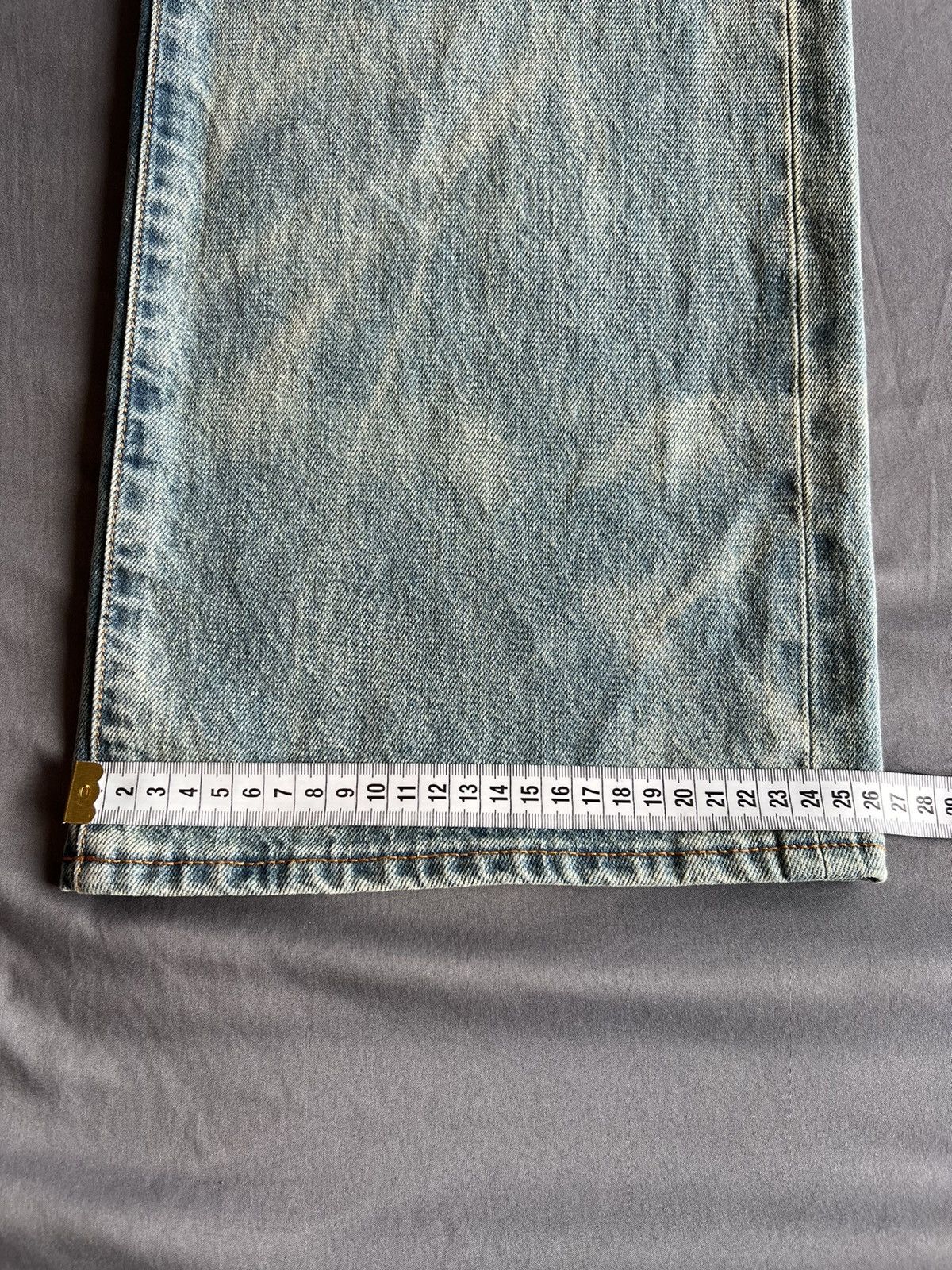 Other JAPANESE SELVEDGE DENIM BAGGY JEANS REDLINE RAW VINTAGE Size US 33 - 9 Thumbnail