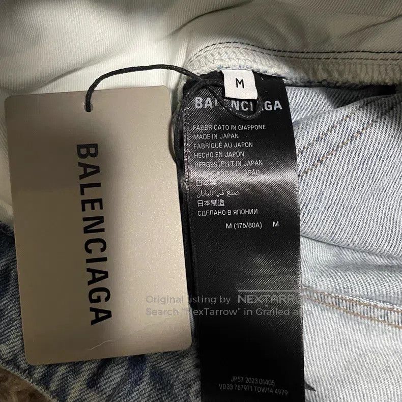 Balenciaga Balenciaga size M Bullet screen logo cargo pants Size US 27 - 5 Thumbnail