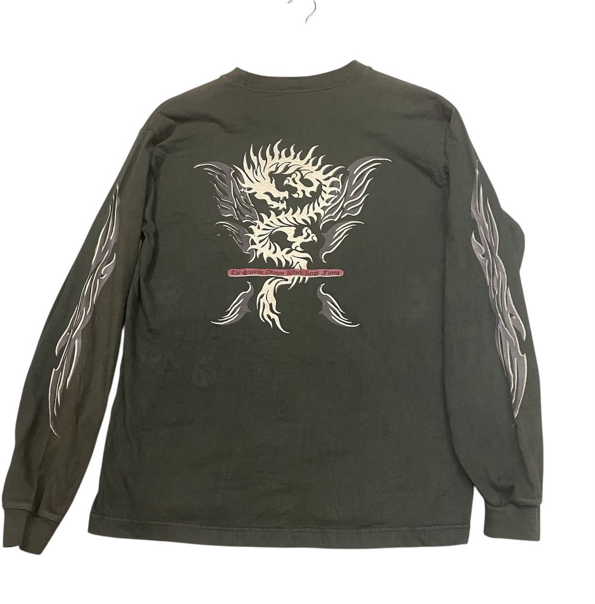 Hall Of Fame The Separate Dragon which keep flying Longsleve Tshirt faded Size US M / EU 48-50 / 2 - 1 Thumbnail