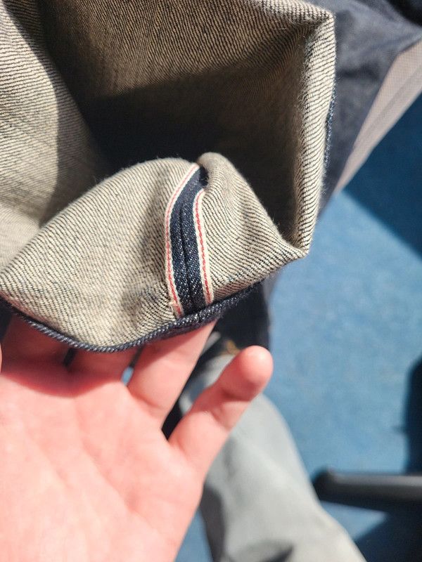 DENHAM Dagger selvedge japanese denim Size US 32 / EU 48 - 2 Thumbnail