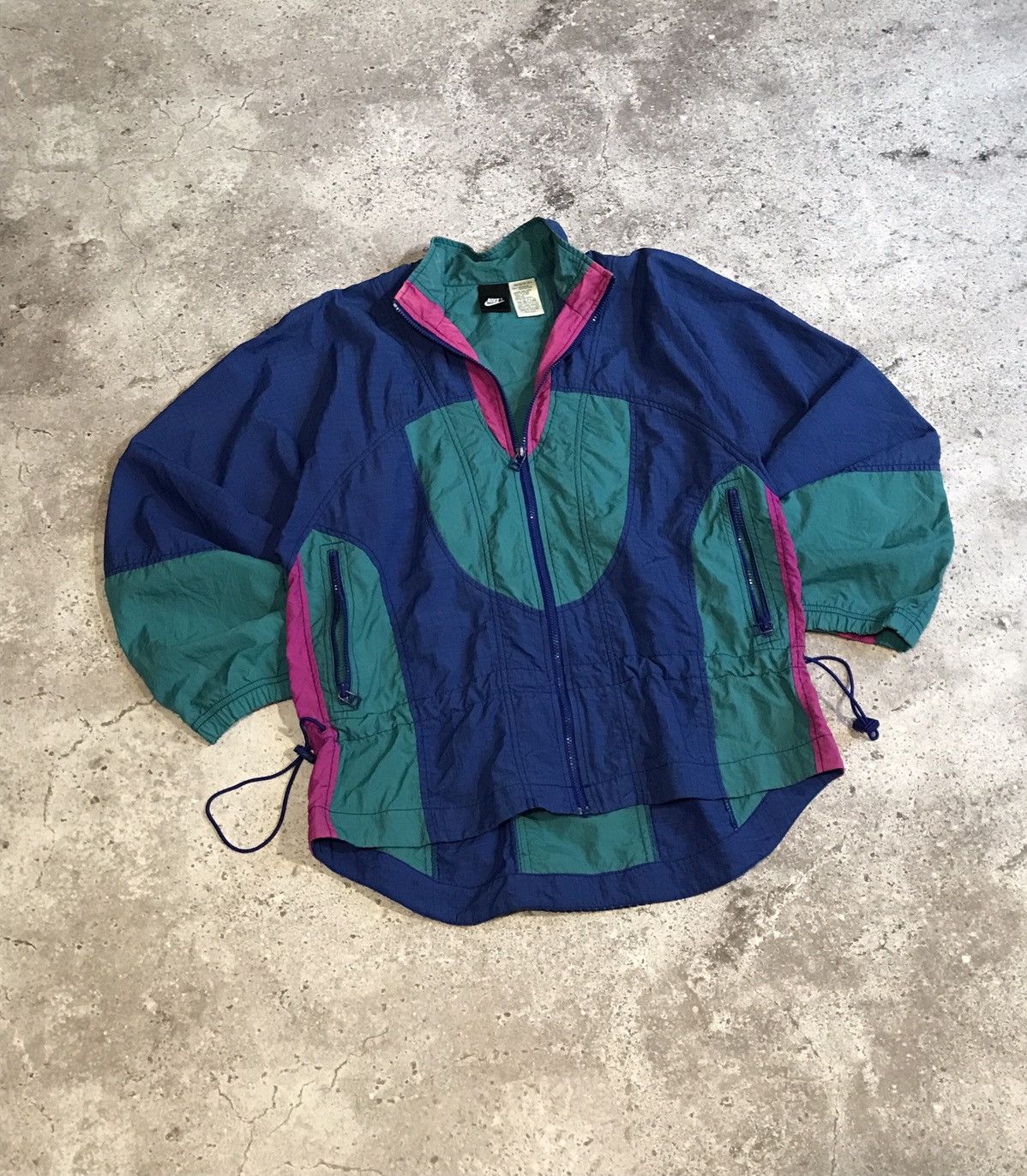 Japanese Brand × Nike × Vintage Vintage 90s Light Jacket Nike Embroiled Logo Rare S Size S / US 4 / IT 40 - 2 Thumbnail
