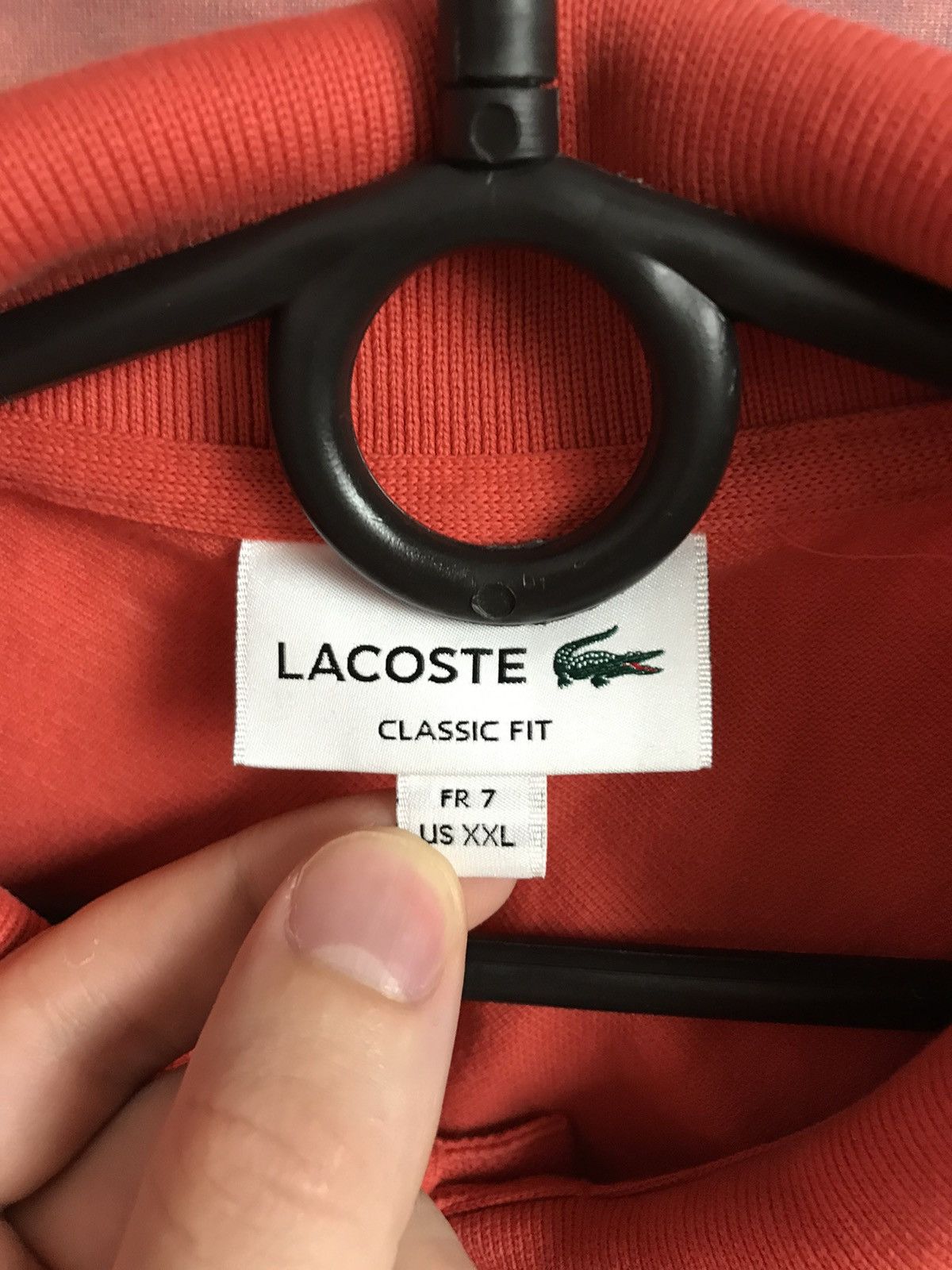 Lacoste Lacoste luxury streetwear polo tee Size US XL / EU 56 / 4 - 4 Thumbnail