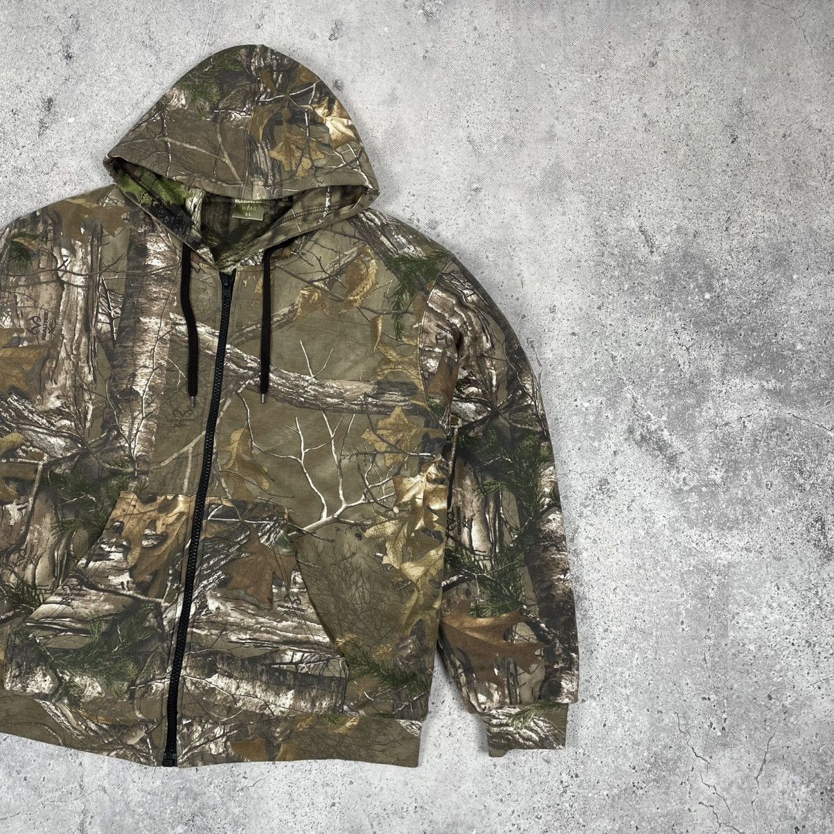 Realtree × Vintage Vintage Realtree Insulated Camo Zip Up Hoodie Jacket Size US XL / EU 56 / 4 - 4 Thumbnail