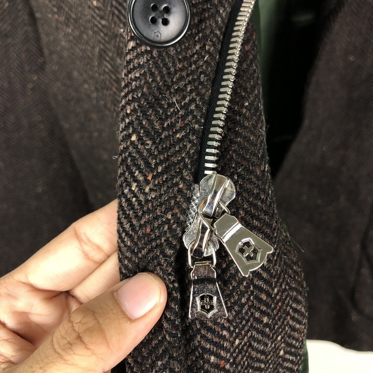 Japanese Brand 🔥Vintage Double Layer Biker Jacket Victorinox Issey Miyake Size US M / EU 48-50 / 2 - 17 Thumbnail
