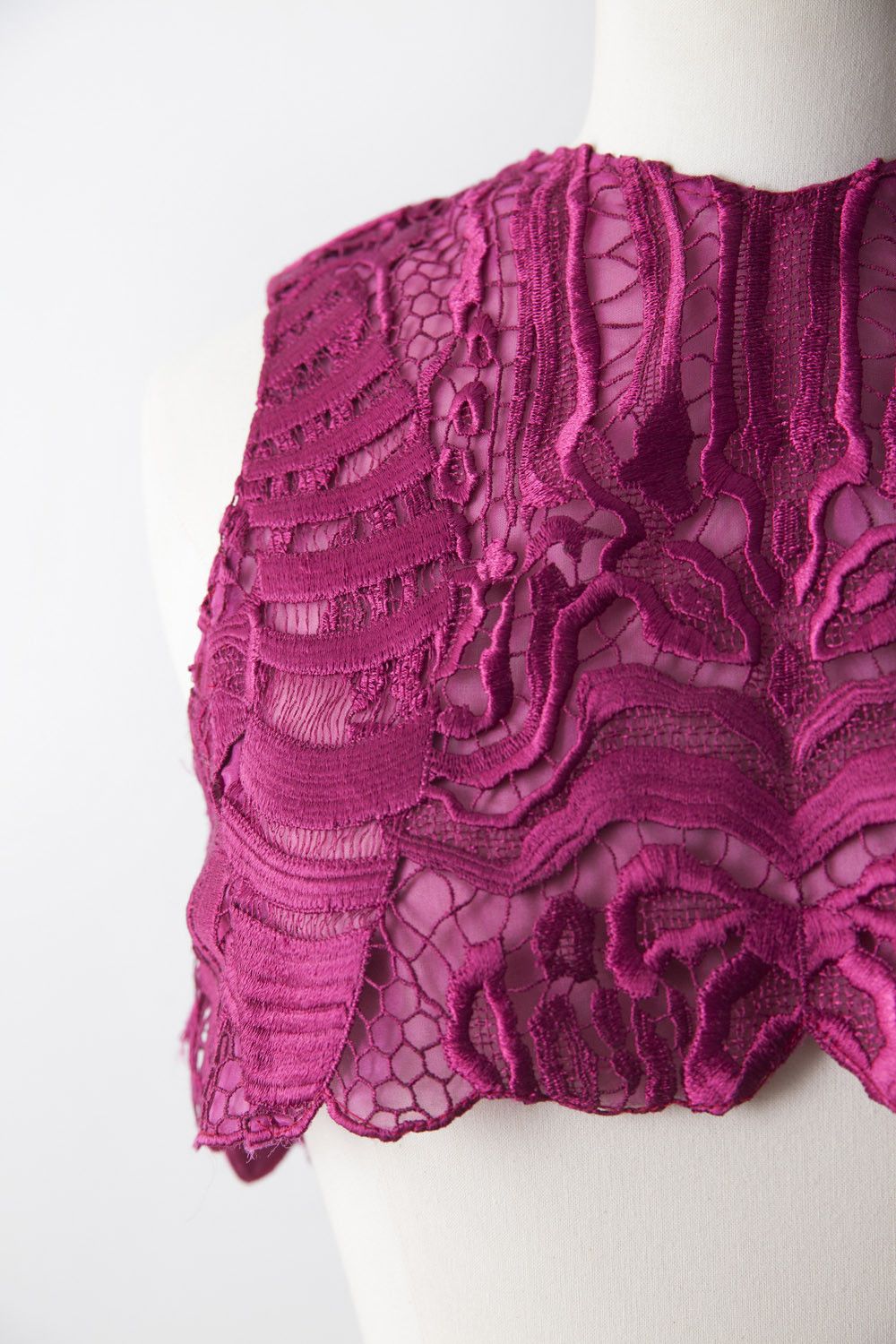 Balmain Balmain pink lace top Size S / US 4 / IT 40 - 3 Thumbnail
