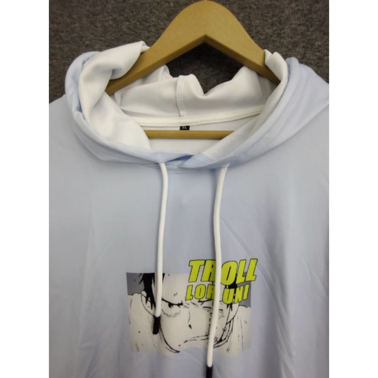 Vintage Nike Gaming Pullover Hoodie Sweatshirt Shirt Men XL Light Blue Logo Hooded Graphic Print Pockets All Seasons Size US XL / EU 56 / 4 - 3 Thumbnail