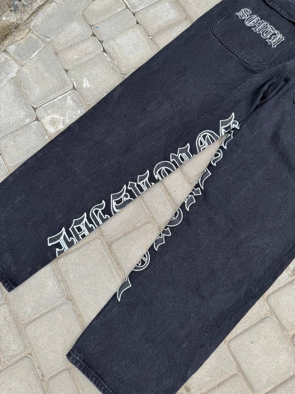 Japanese Brand Y2K Printed Jeans Sicko Style Size US 36 / EU 52 - 12 Thumbnail