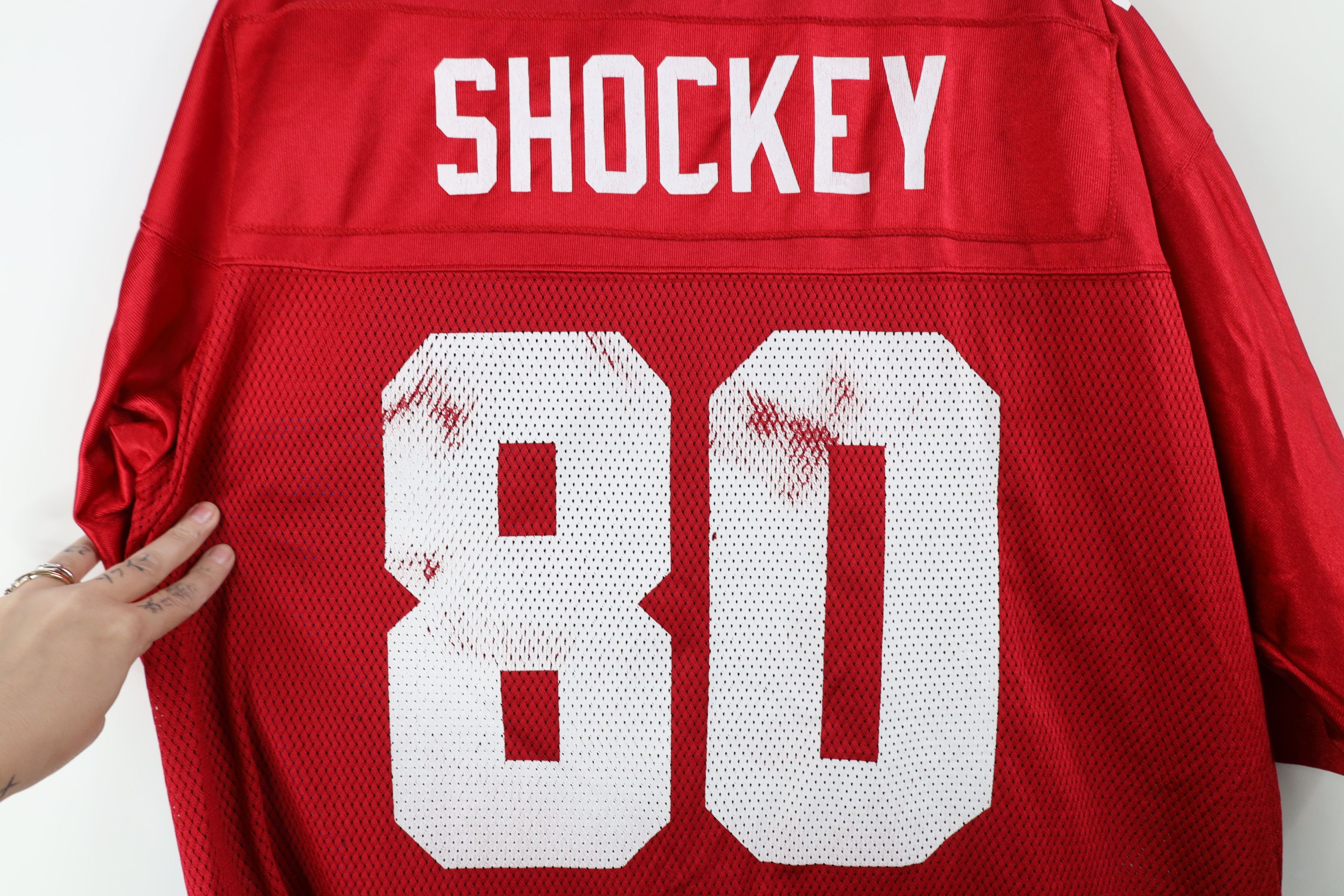 Reebok Vintage Reebok Jeremy Shockey New York Giants Jersey Size US L / EU 52-54 / 3 - 11 Thumbnail