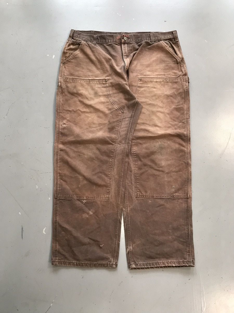 Carhartt × Vintage Vintage Carhartt B136 DKB double knee carpenter denim Size US 42 / EU 58 - 1 Thumbnail