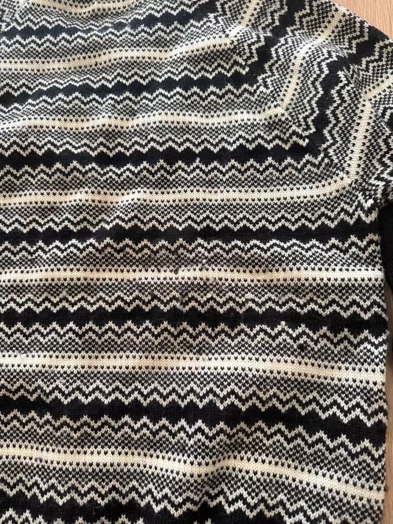 Yohji Yamamoto yohji yamamoto size os Ethnic pattern knitted sweater 2505 Size US M / EU 48-50 / 2 - 4 Thumbnail