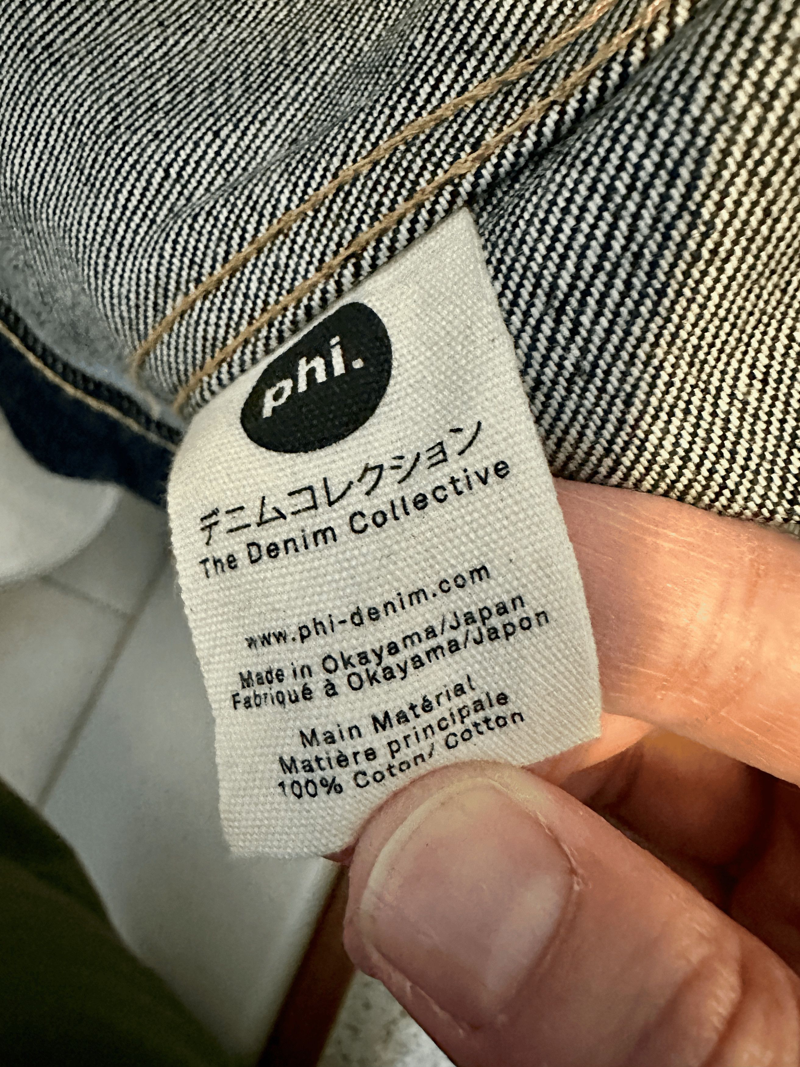 Other Phi denim - japanese denim jacket Size US L / EU 52-54 / 3 - 4 Thumbnail