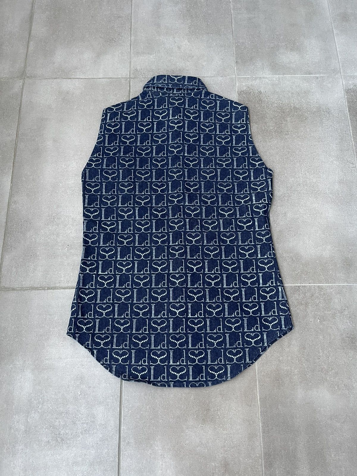 Ludovic De Saint Sernin !DS! AW23 Ludovic De Saint Sernin Monogram Sleeveless Size US L / EU 52-54 / 3 - 13 Thumbnail