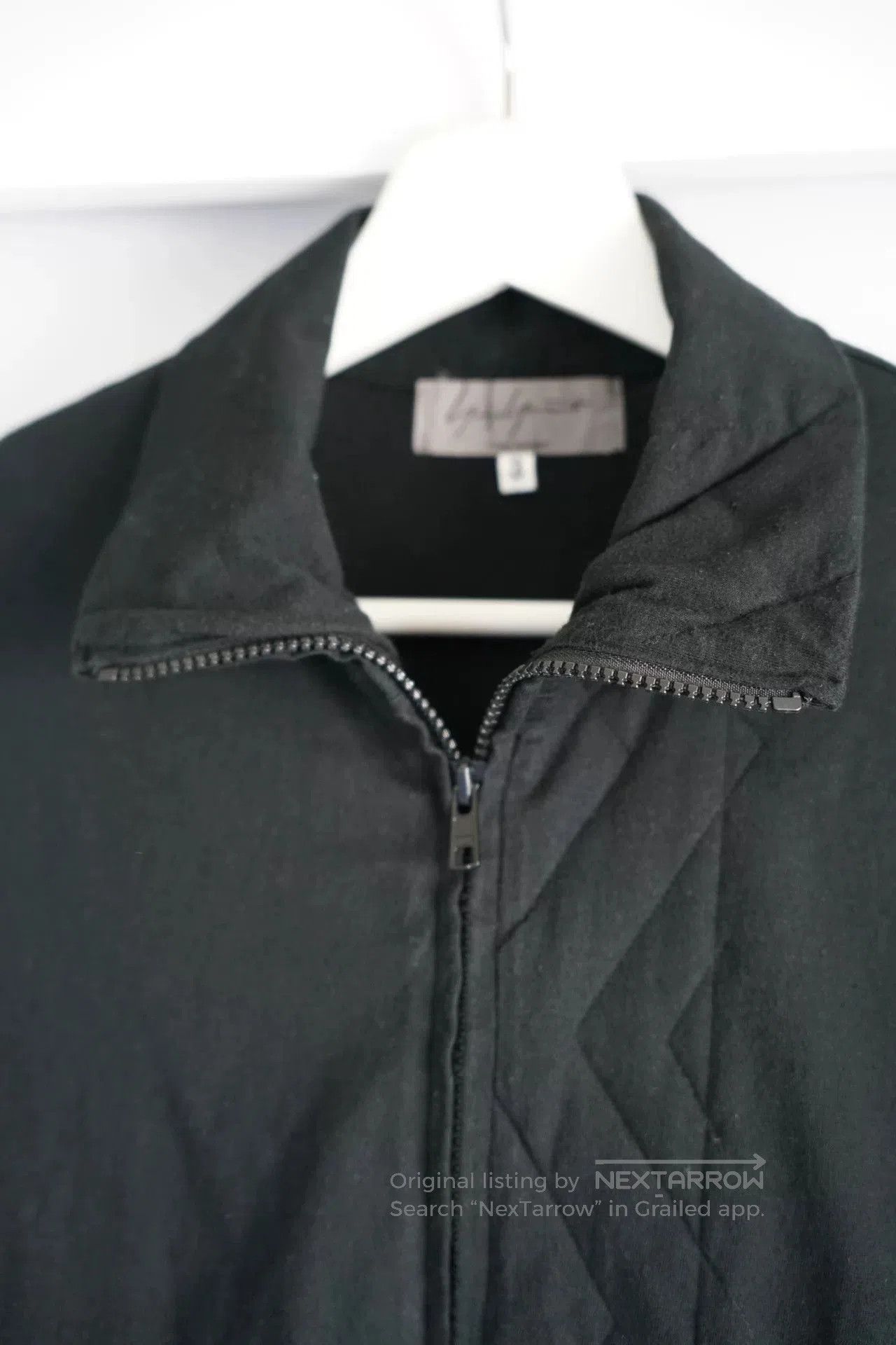 Yohji Yamamoto Yohji Yamamoto Black Zip Shirt Jacket. Size US M / EU 48-50 / 2 - 3 Thumbnail
