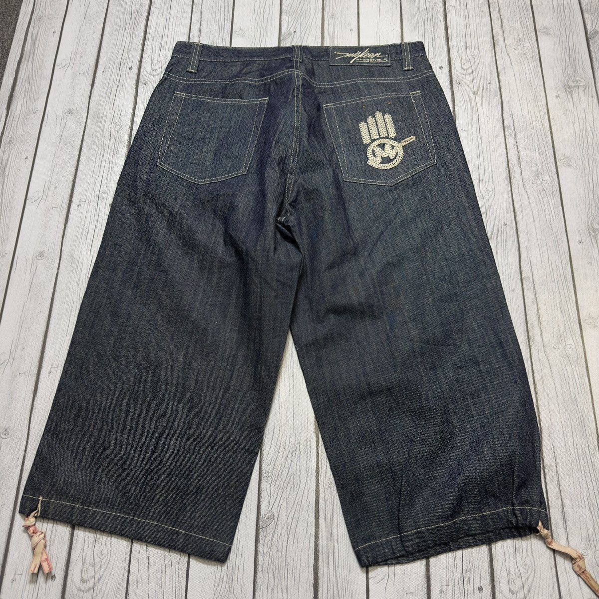 Vintage Vintage Miskeen jean shorts Size US 38 / EU 54 - 2 Thumbnail