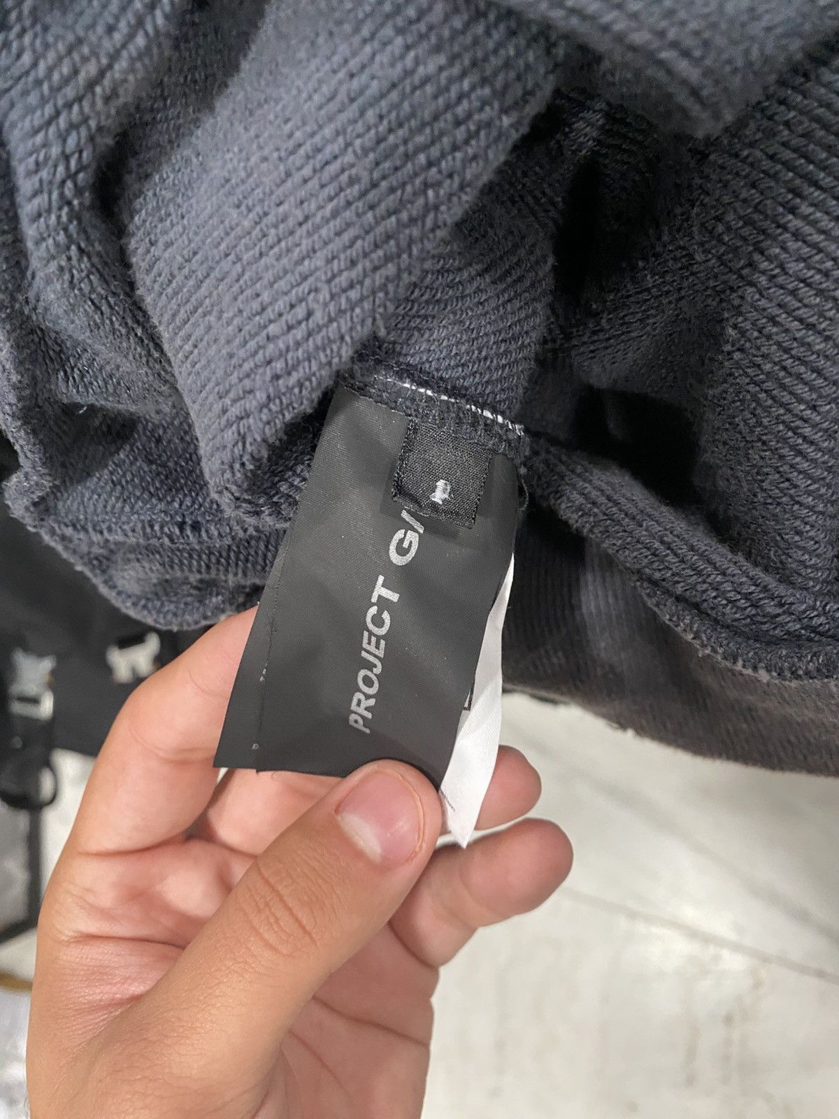 PROJECT G/R PROJECT GR NIN CREWNECK Size US L / EU 52-54 / 3 - 4 Thumbnail