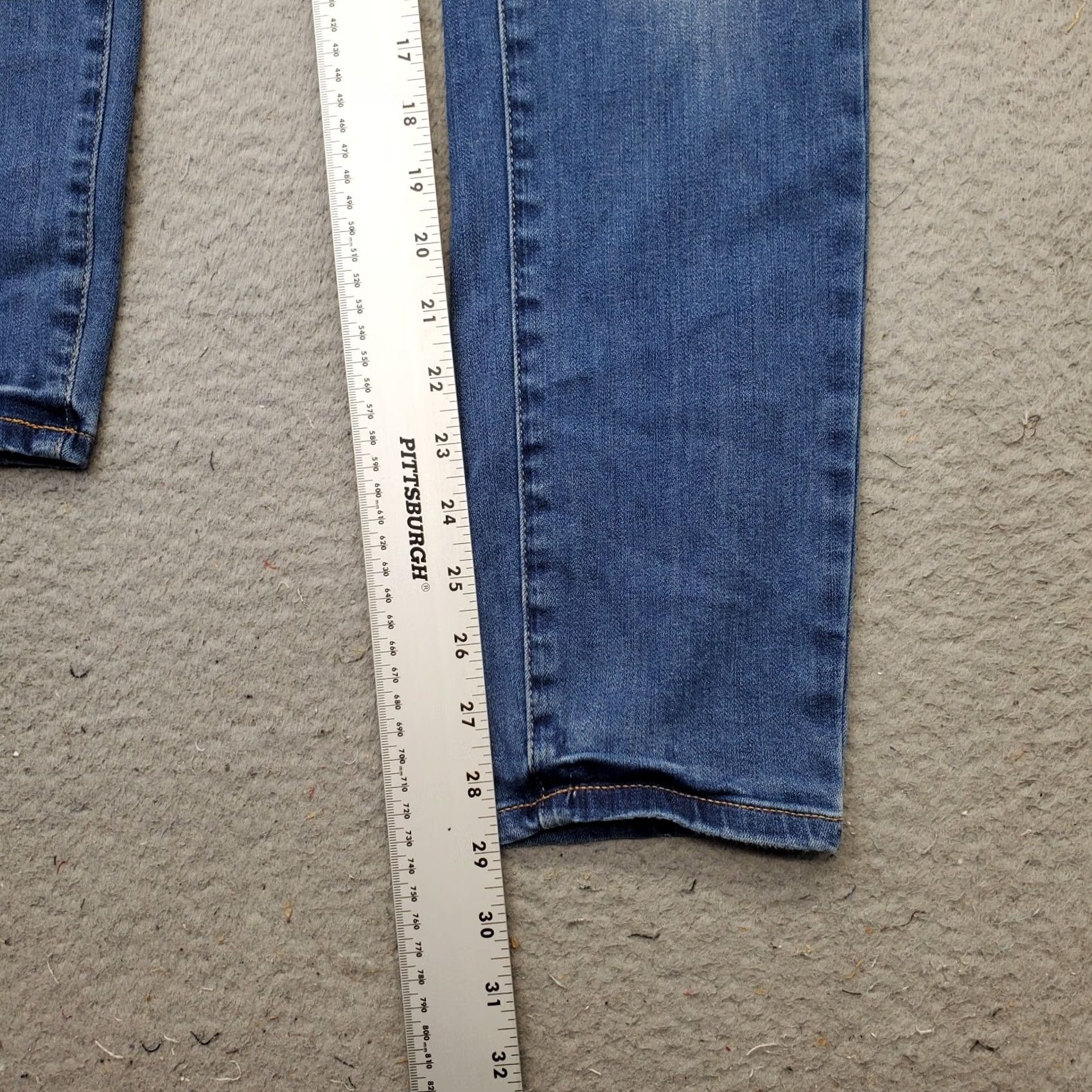 NYDJ NYDJ AMI Skinny Jeans Womens 8 Blue Denim Medium Wash 5-Pocket 28" Waist 28.75" Inseam Womens Size 8 NYDJ AMI Skinny Jeans Blue Denim 5-Pocket Mens? Size 30" / US 8 / IT 44 - 4 Thumbnail
