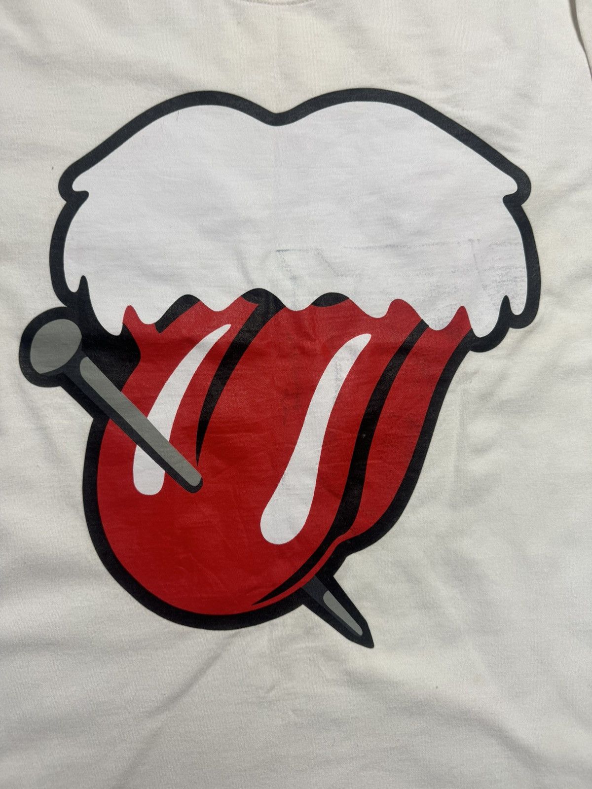 Japanese Brand long sleeve crewneck by NumberNine rolling stone design Size US M / EU 48-50 / 2 - 3 Thumbnail