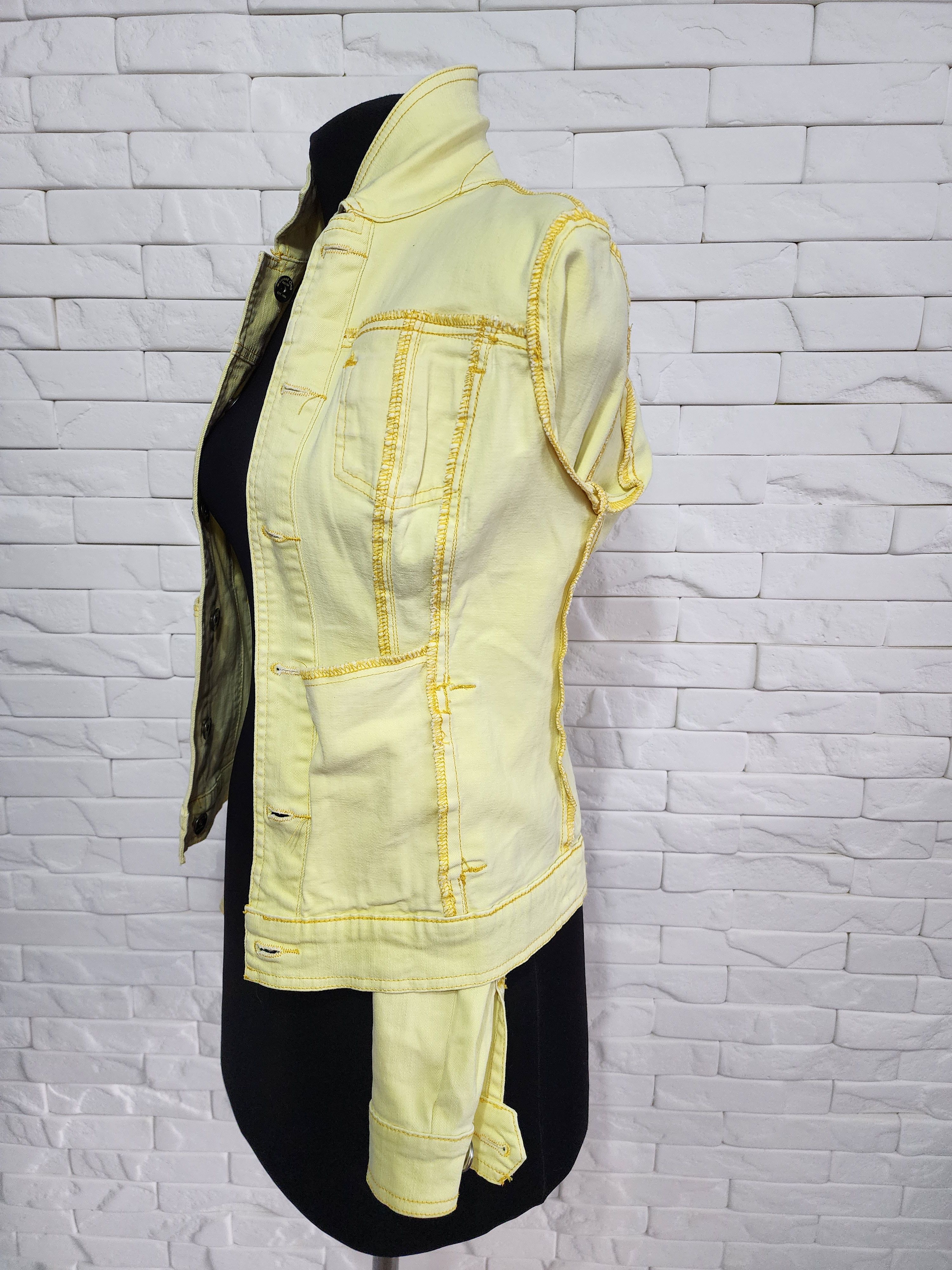 Other Women's yellow cotton jacket. Size M / US 6-8 / IT 42-44 - 10 Thumbnail