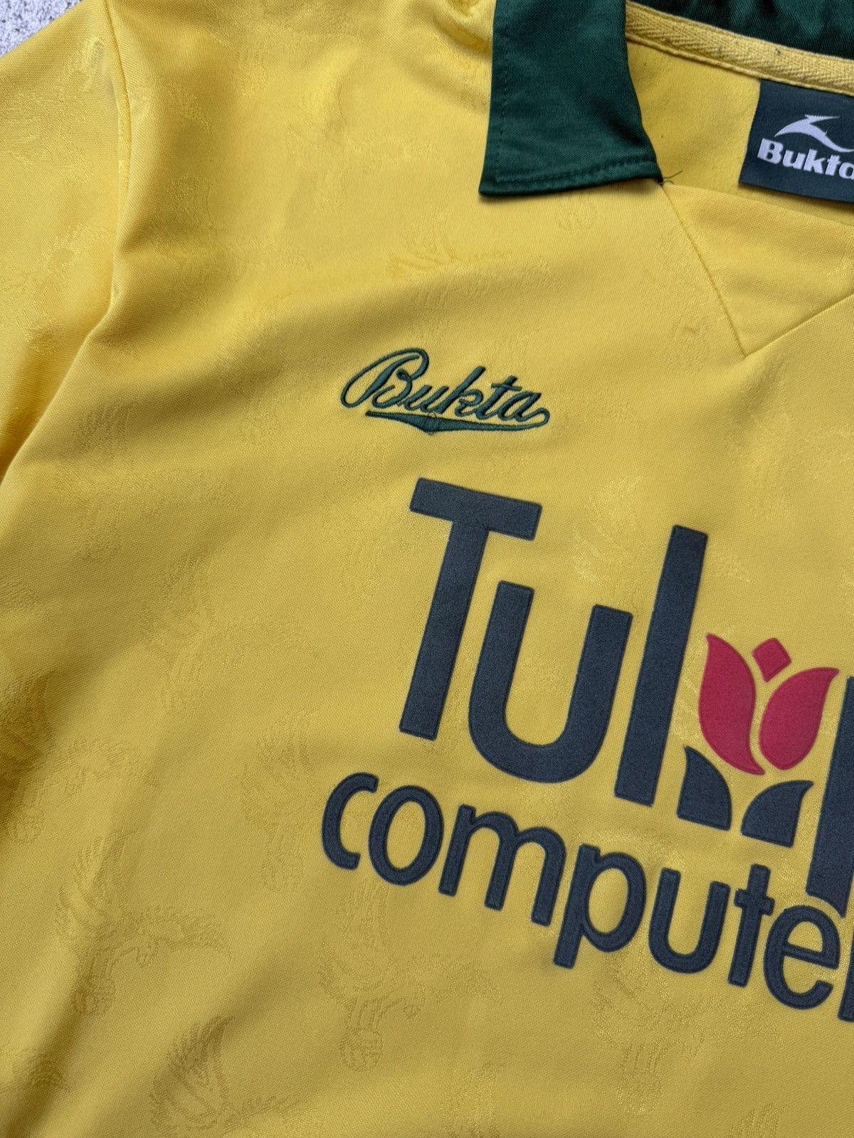 Vintage Crystal Palace Away Football Shirt 1992 Adults Large Bukta Size US M / EU 48-50 / 2 - 9 Thumbnail