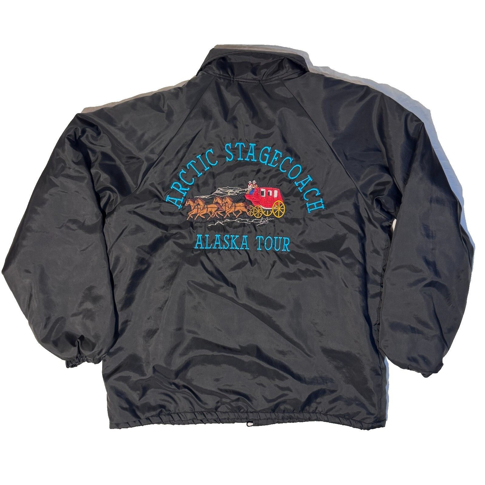 Vintage Vtg Hartwell Sports Artic Stagecoach Alaska Tour button fron Size US L / EU 52-54 / 3 - 2 Thumbnail