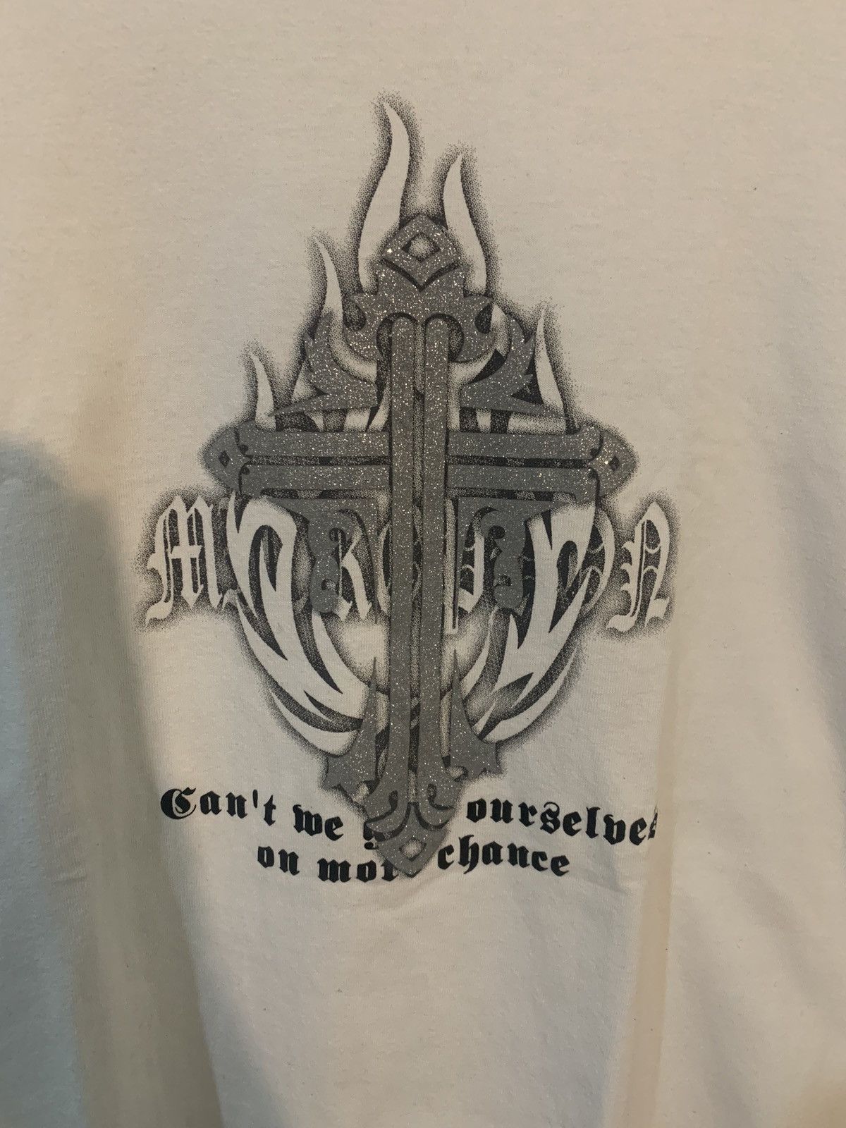 14th Addiction × If Six Was Nine × Yasuyuki Ishii Japanese poem Beaumere the burning cross Size US L / EU 52-54 / 3 - 7 Thumbnail