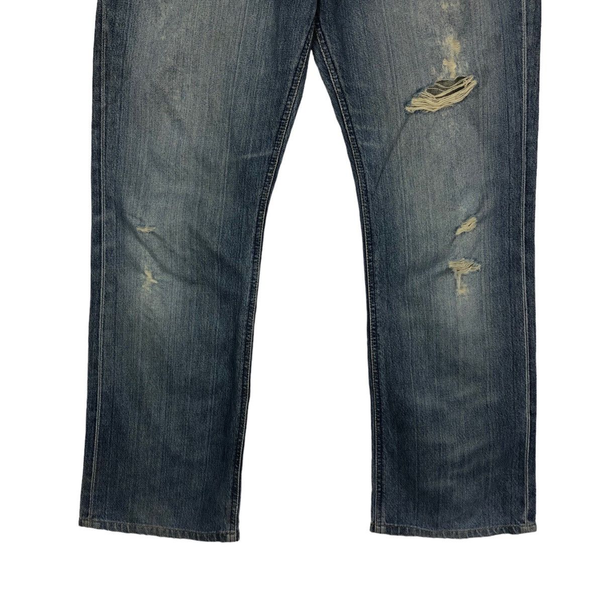 Japanese Brand 🔥Vintage Lee Rider Denim Jeans Union Made Size US 32 / EU 48 - 5 Thumbnail