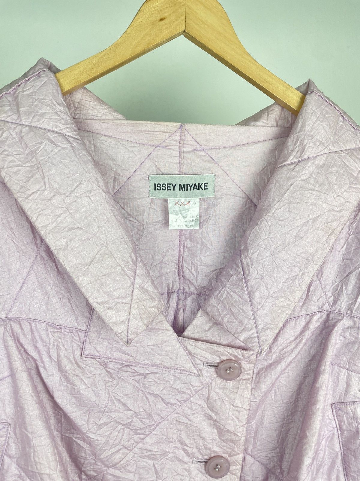 Issey Miyake FW1998 ‘Starburst’ Origami Quilted Liner Jacket Size L / US 10 / IT 46 - 4 Thumbnail