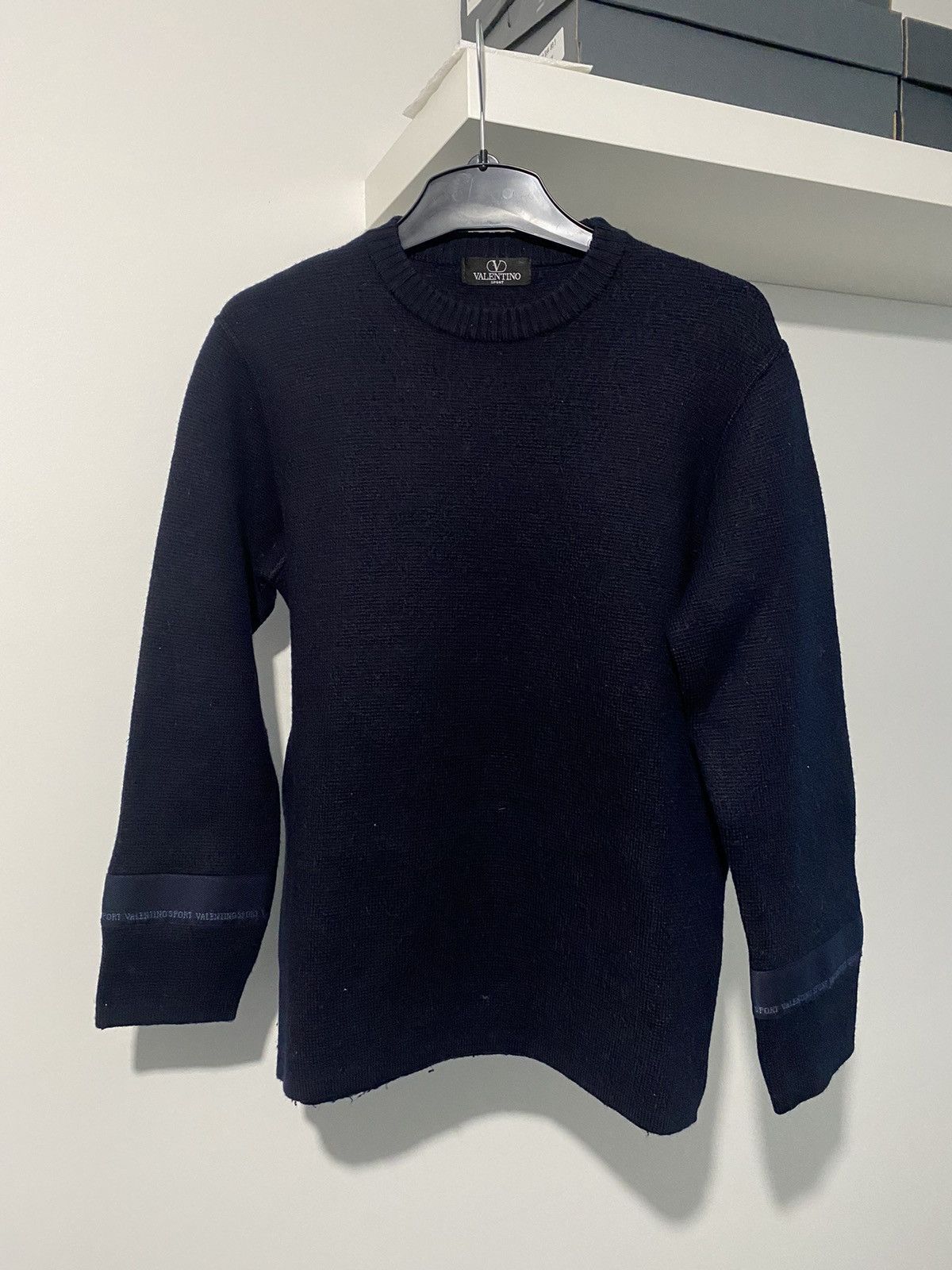 Valentino × Vintage Vintage Valentino Sport Jumper M Sweater basic y2k rare Size US M / EU 48-50 / 2 - 9 Thumbnail