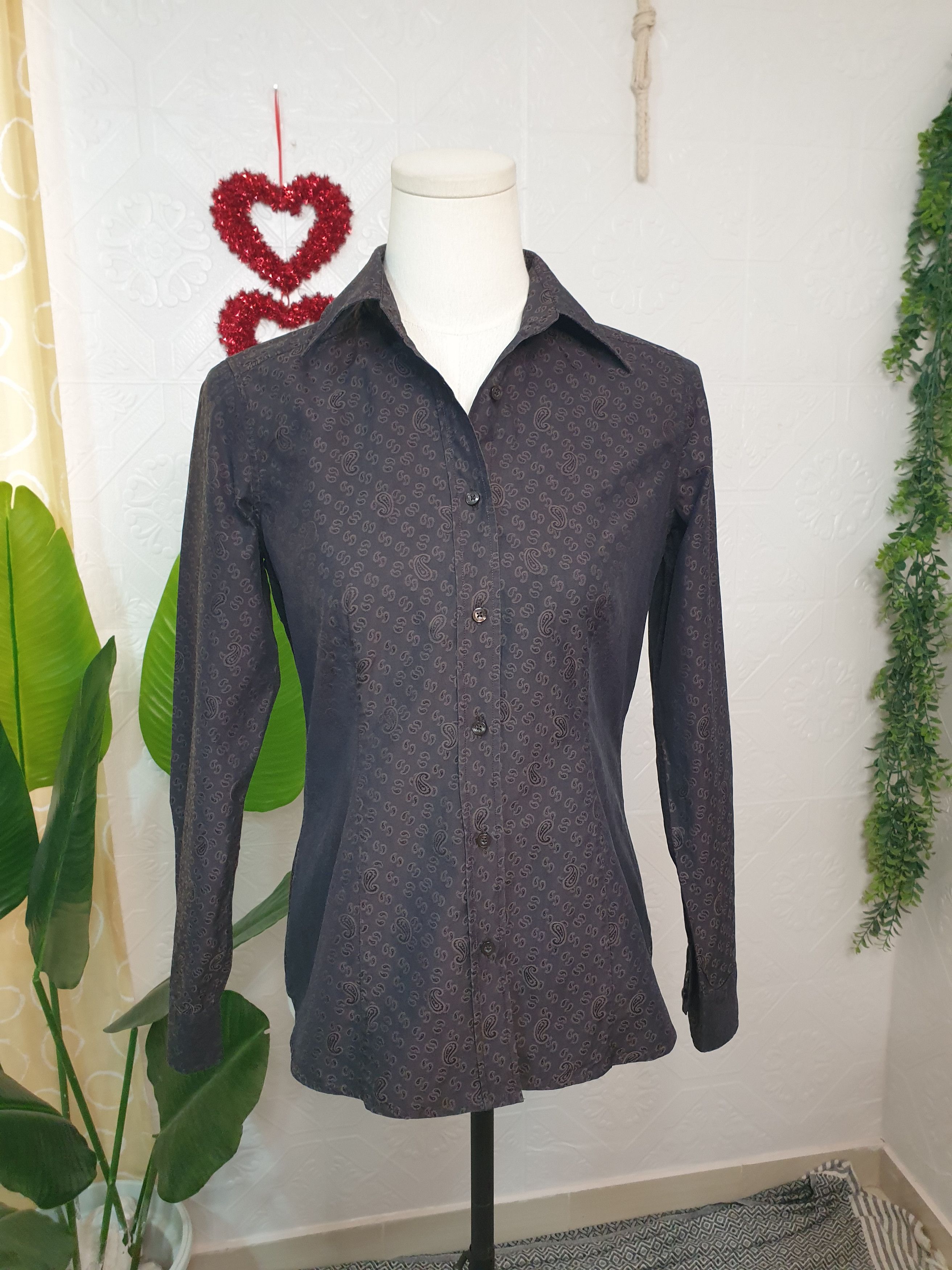 ETRO shirt button up WOMEN size Medium