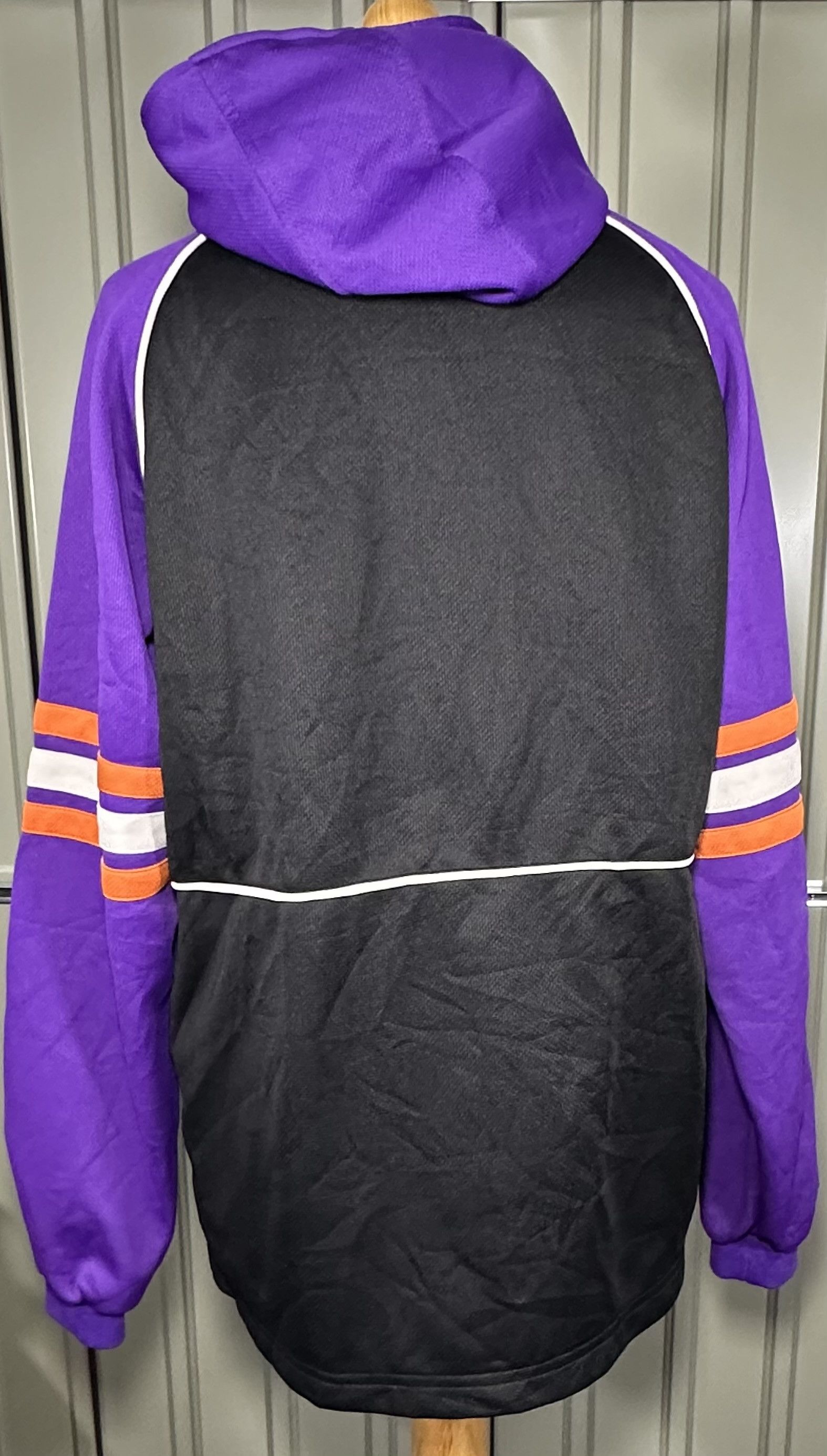 Other Vintage 90s Phoenix Suns NBA Warm Up Jacket Sportonics Size US XL / EU 56 / 4 - 2 Thumbnail