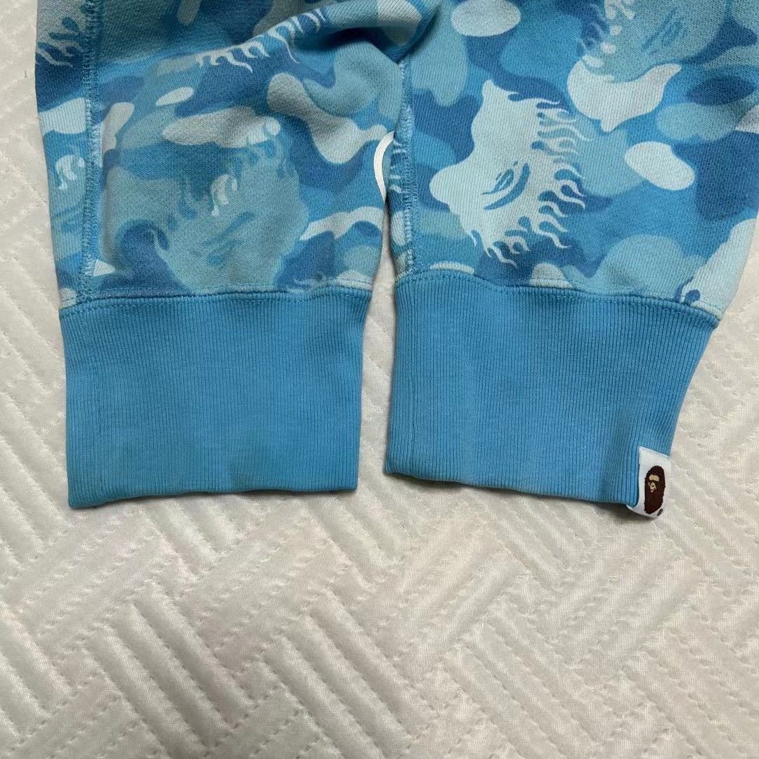 Bape LIMITED CAMO SHARK FULL ZIP HOODIE Size US XL / EU 56 / 4 - 3 Thumbnail