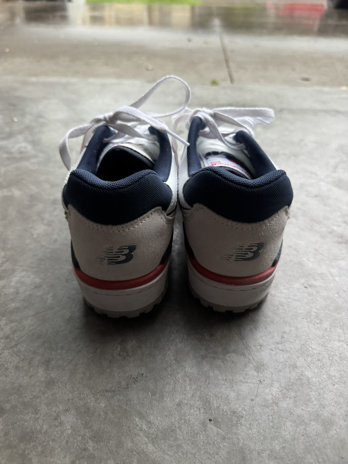 New Balance VNDS New Balance 550 White/Navy/Red Colorway Size US 8 / EU 41 - 4 Thumbnail