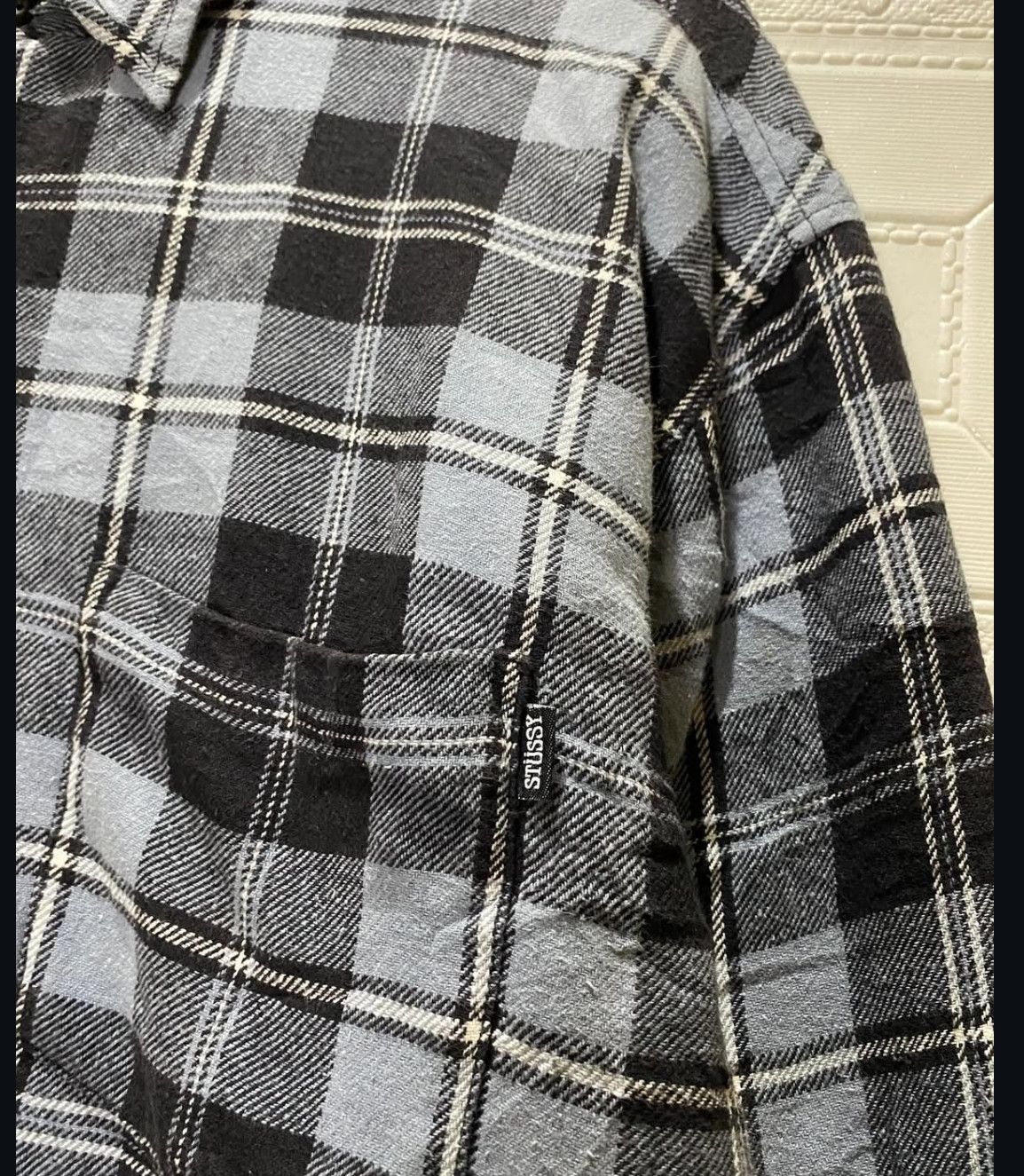 Stussy 2000s Stussy Flannel Outter Jacket y2k Size US XL / EU 56 / 4 - 2 Thumbnail