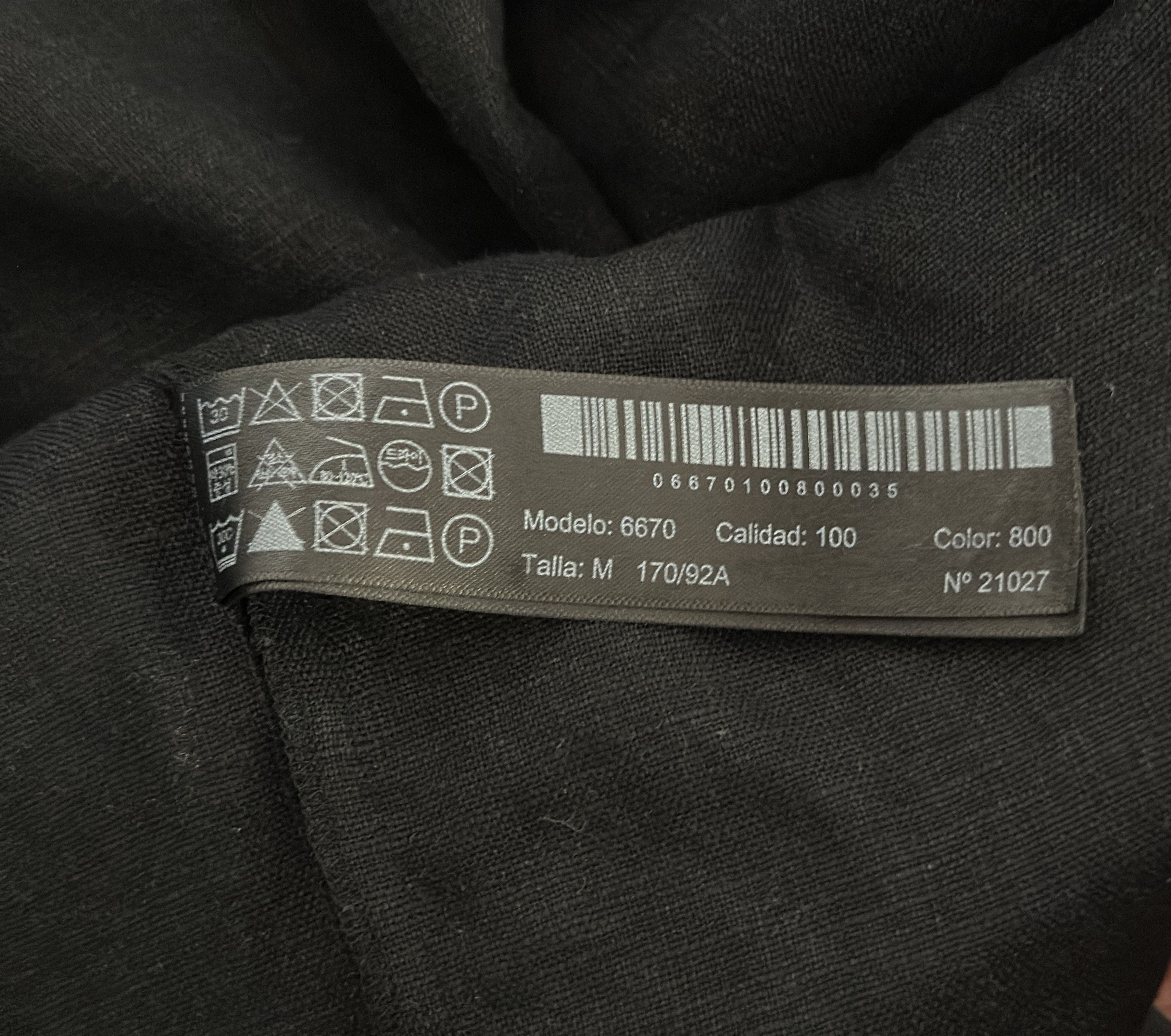 Massimo Dutti Massimo Dutti Black linen jumpsuit Size 32" / US 10 / IT 46 - 9 Thumbnail