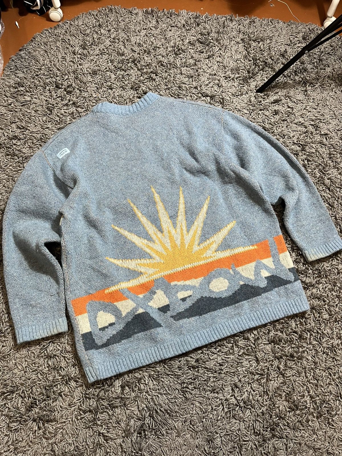 Oxbow Oxbow vintage 90s both sides big logo knitted sweater Size US XL / EU 56 / 4 - 4 Thumbnail