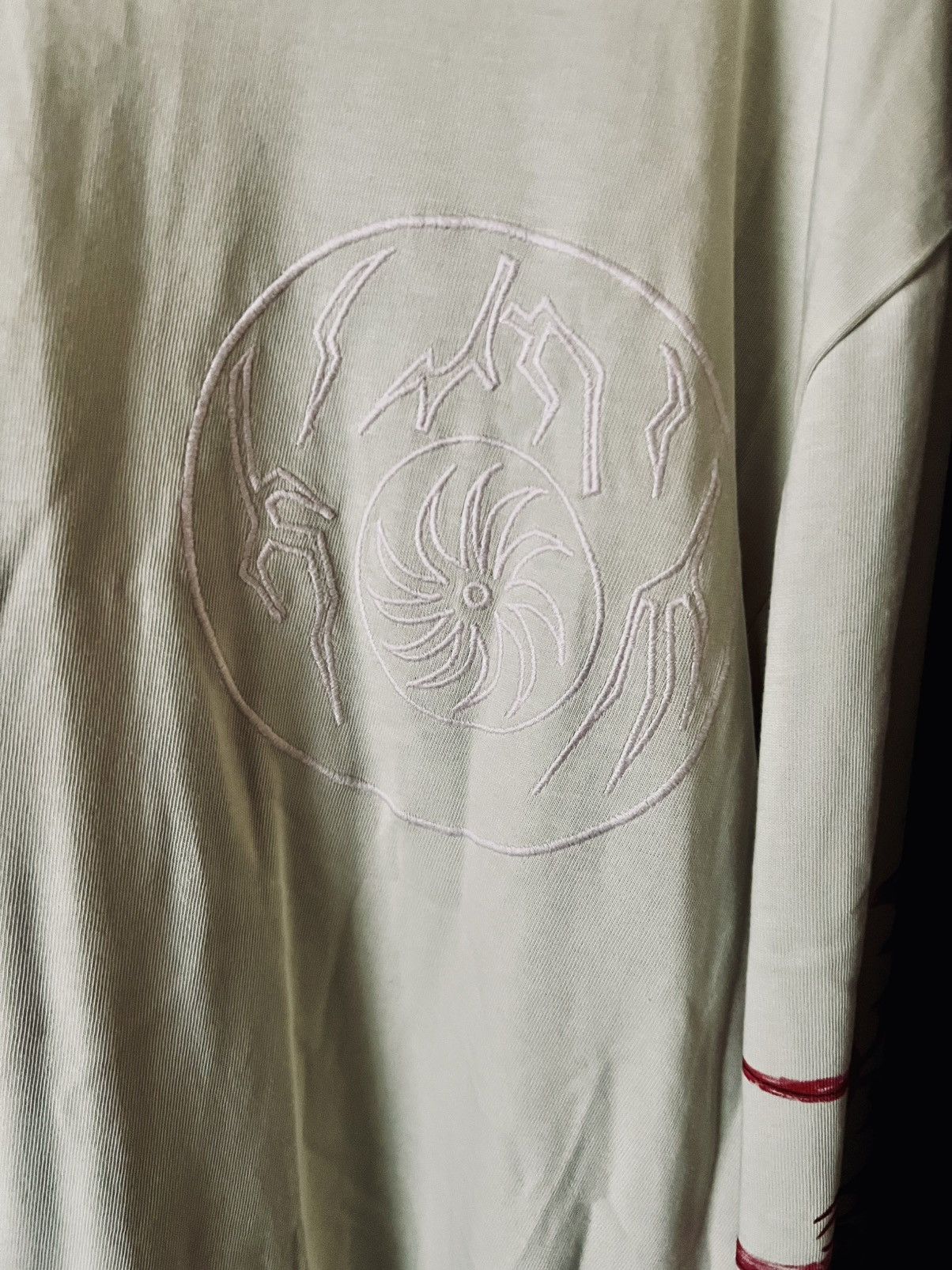 Lee Weekday Lee Long Sleeve Eyeball t-shirt Size XXL / US 16-18 / IT 52-54 - 3 Thumbnail
