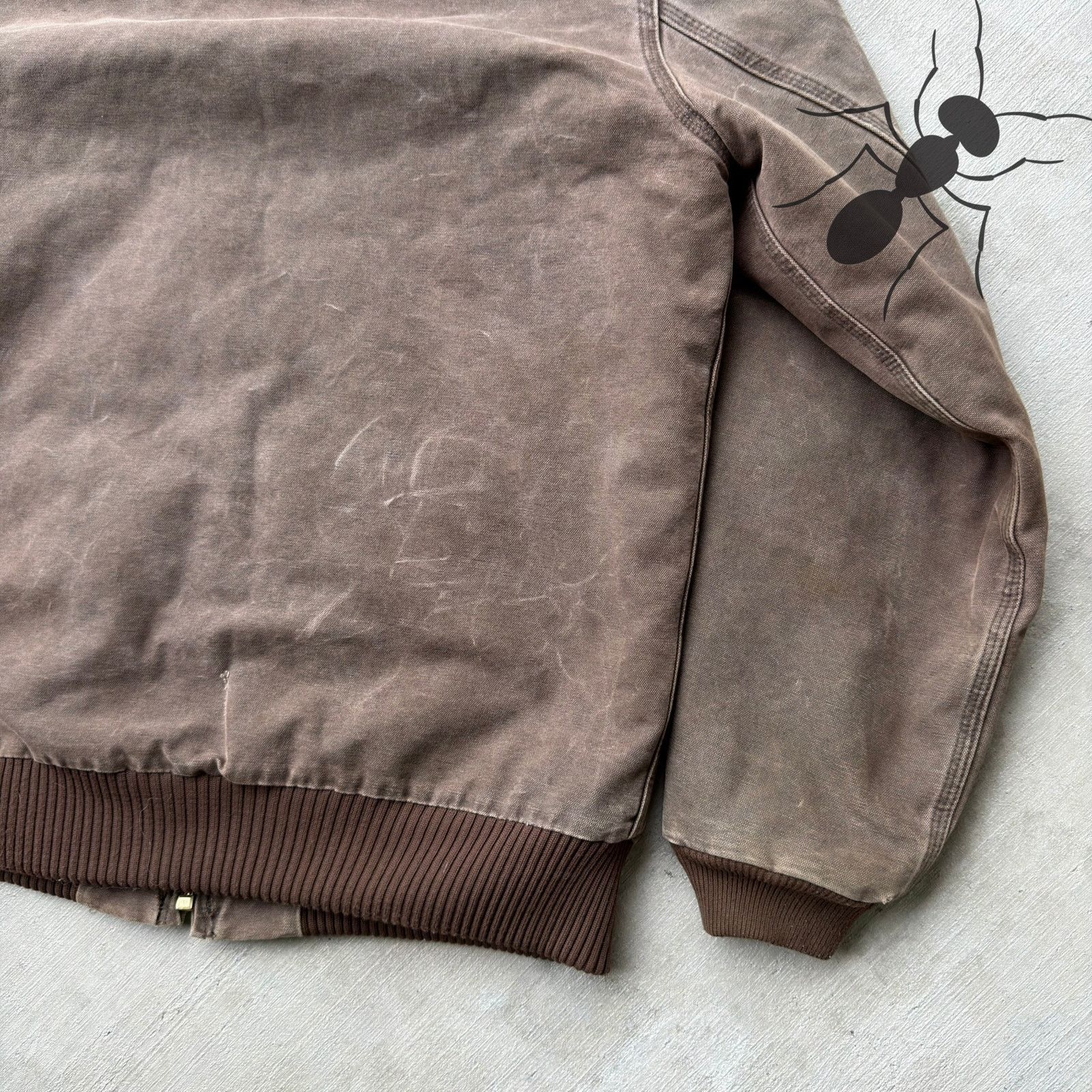 Carhartt × Vintage Carhartt J130 CHT brown hooded work wear jacket Size US M / EU 48-50 / 2 - 8 Thumbnail