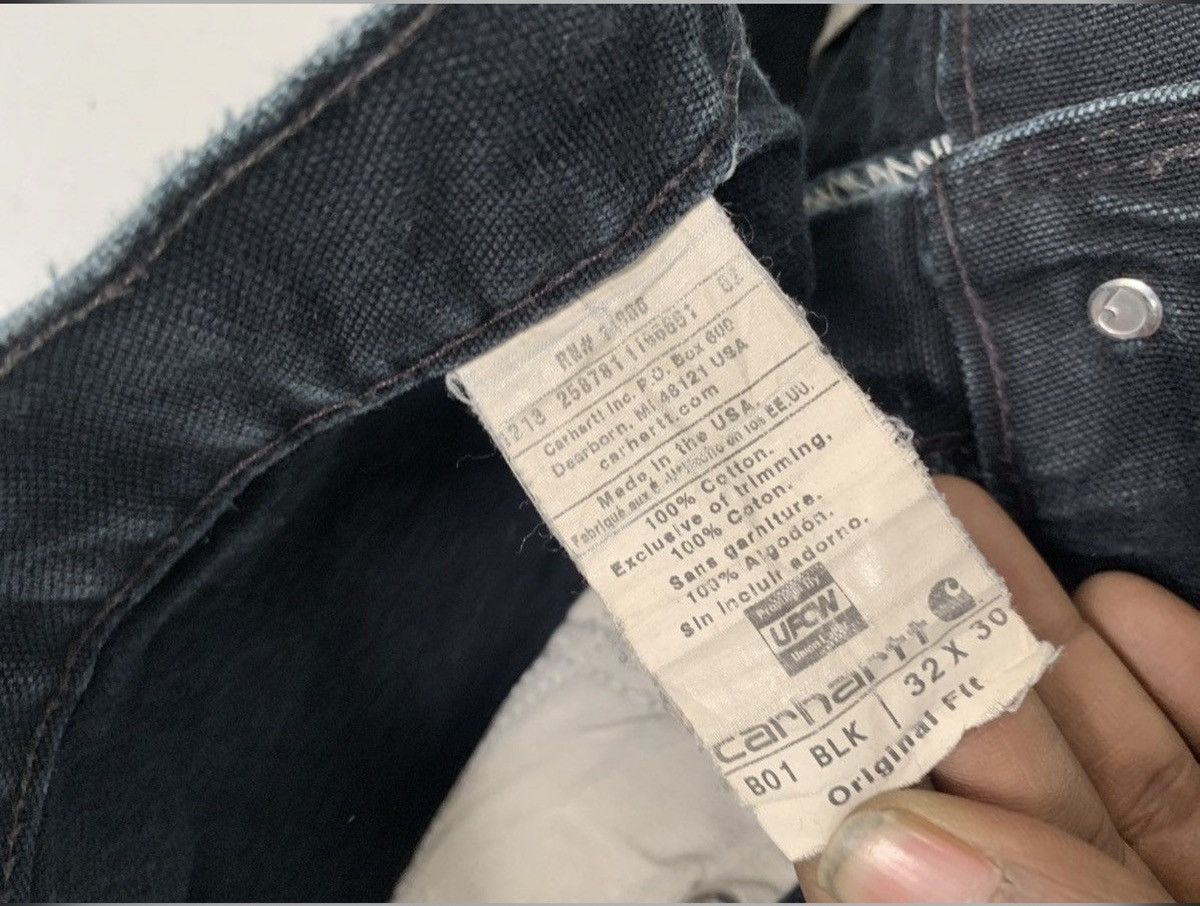 Carhartt Vintage carhartt b01 brn double knee denim Size US 32 / EU 48 - 5 Thumbnail
