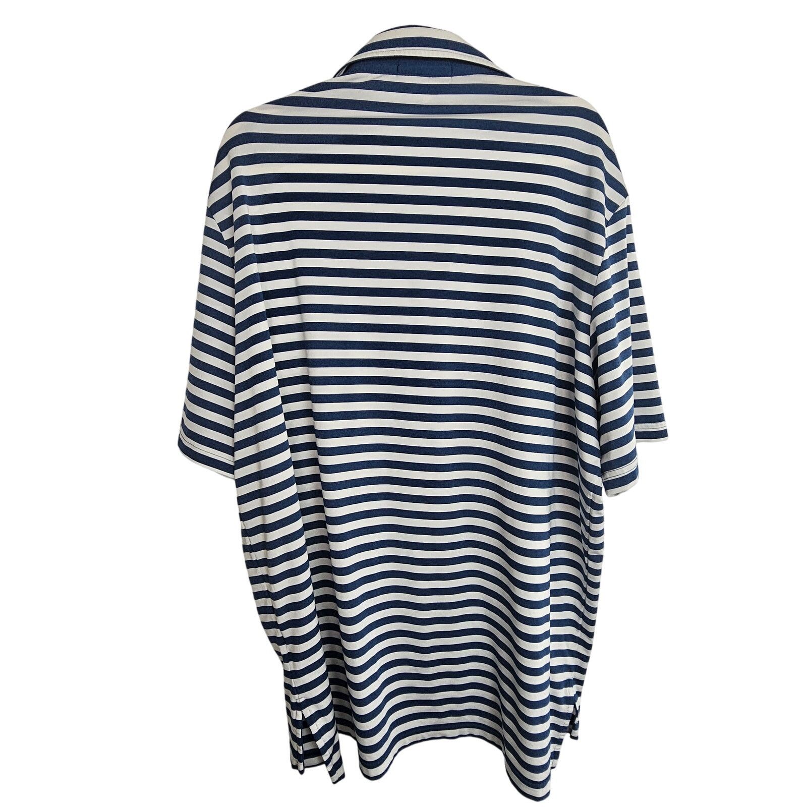 RLX Ralph Lauren Ralph Lauren RLX Striped Golf Polo Shirt XXL Active Athletic Size US XL / EU 56 / 4 - 8 Thumbnail