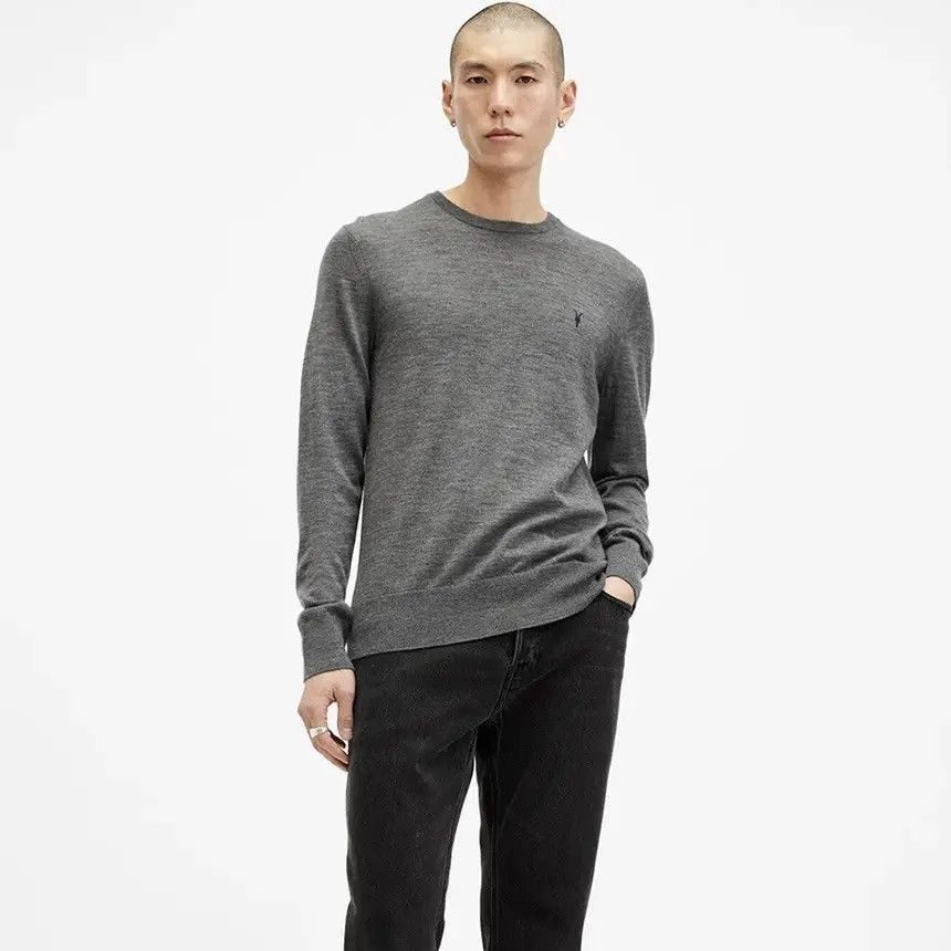 Allsaints Allsaints nowo Crew sweater pullover gray L men Size US L / EU 52-54 / 3 - 4 Thumbnail