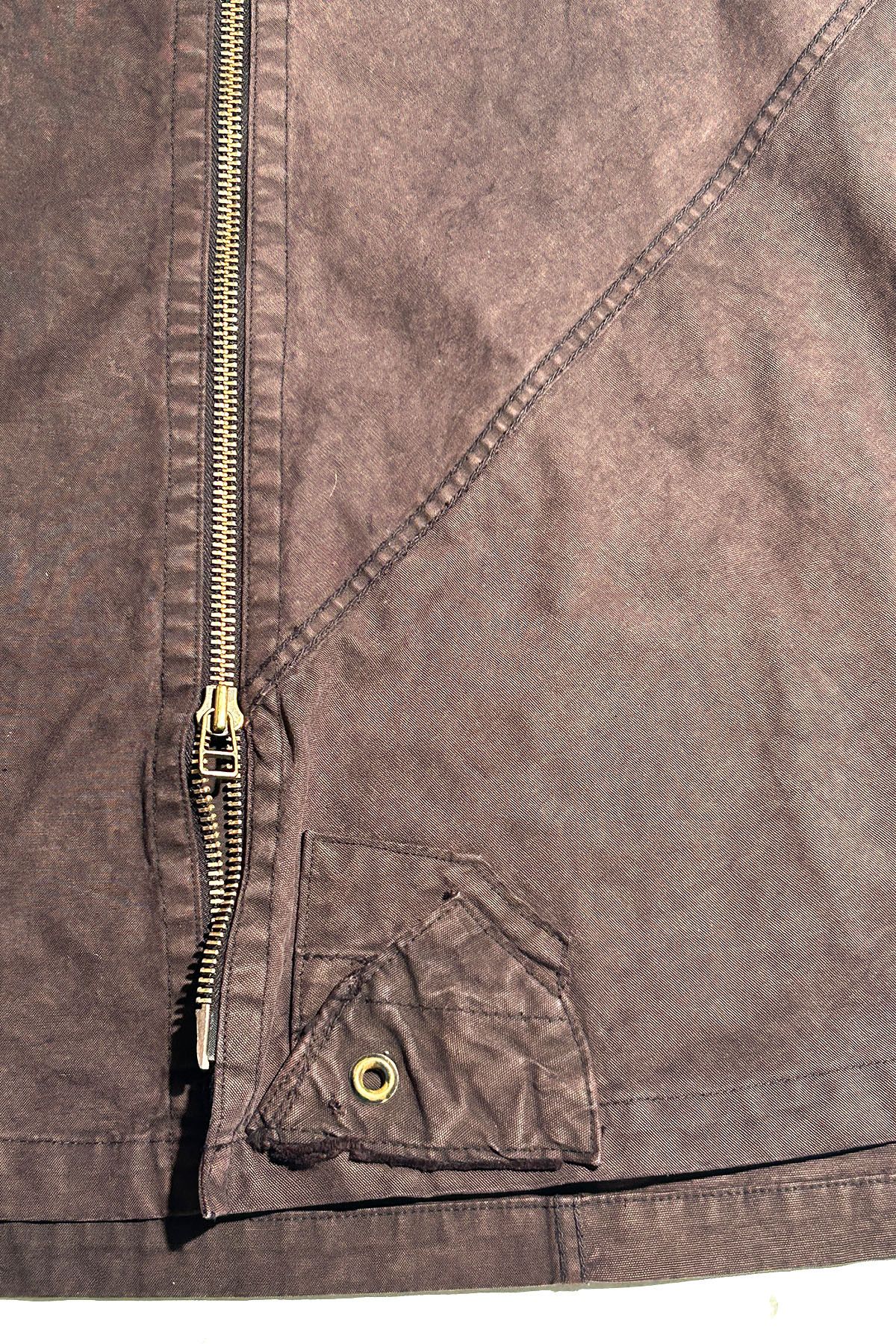 Greg Lauren GREG LAUREN RARE FADED BLACK ZIP FRONT TENT JACKET Size US XL / EU 56 / 4 - 3 Thumbnail