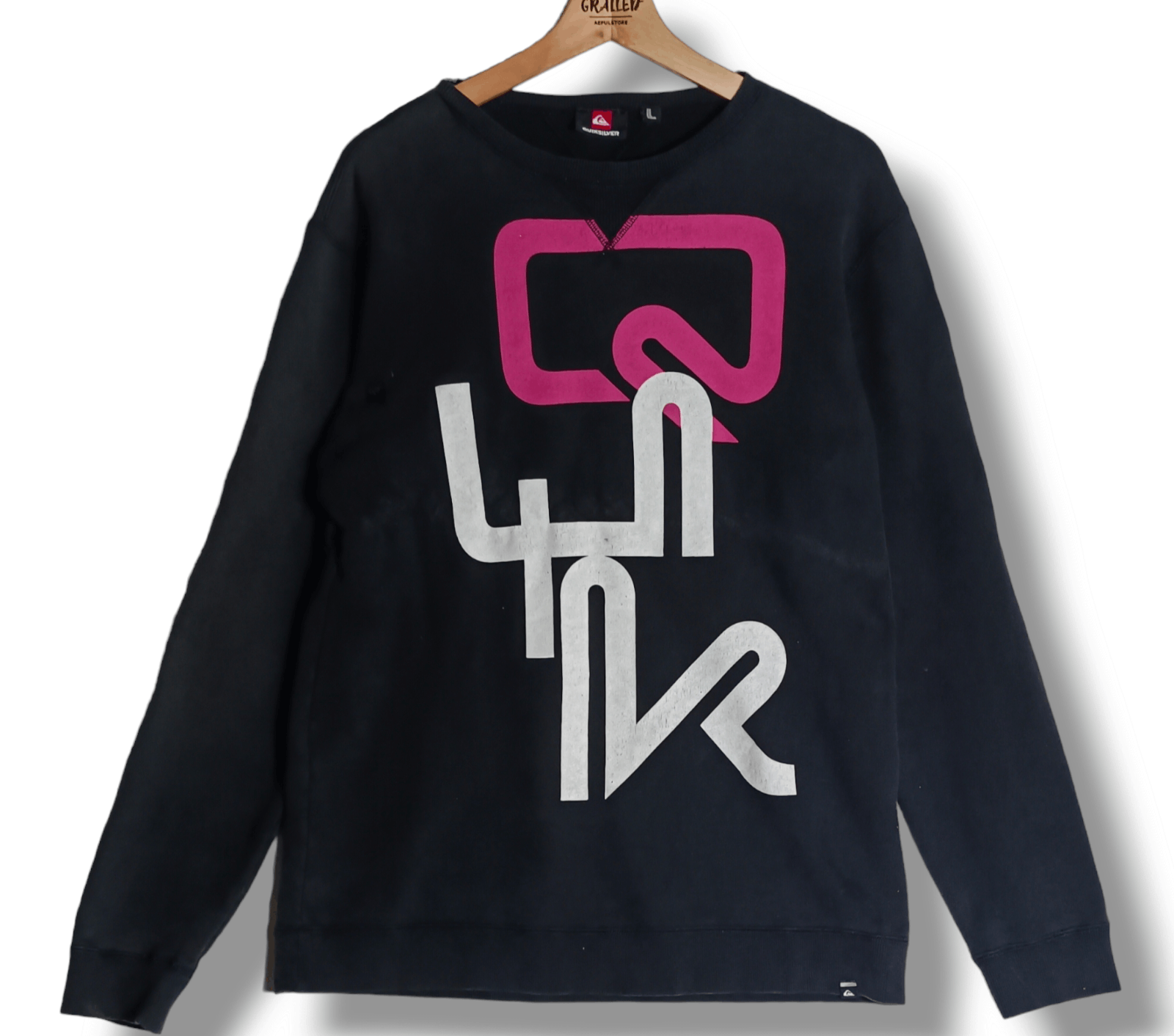 Japanese Brand × Quiksilver Vintage🔥🔥Quiksilver Art Design Big Logo Size US L / EU 52-54 / 3 - 1 Thumbnail
