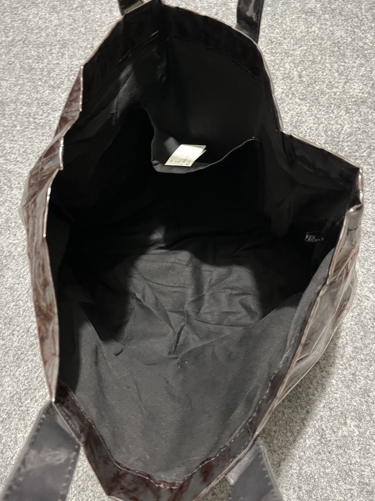 Comme des Garcons × Japanese Brand Comme des Garcons Tote Bag Kraft Paper PVC Size ONE SIZE - 4 Thumbnail