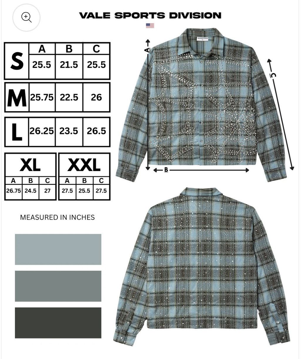 Vale Vale Ocean Flannel Shirt Size US L / EU 52-54 / 3 - 4 Thumbnail