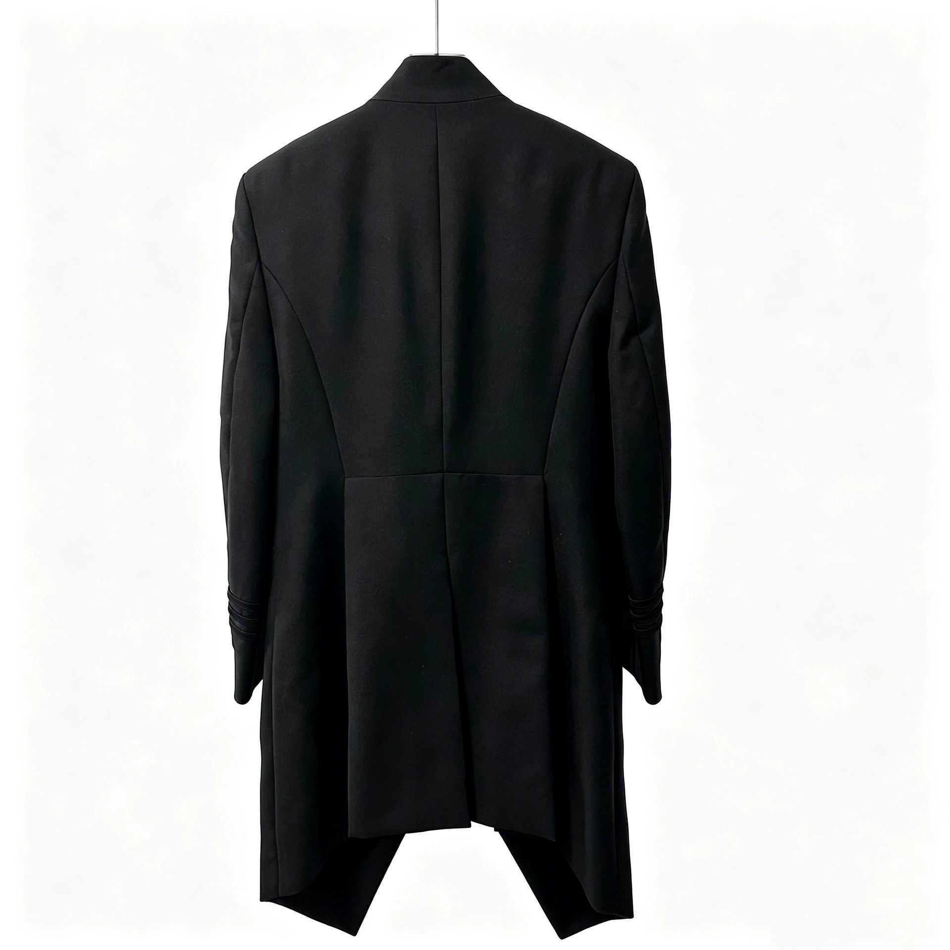 Dior Dior Man Black Military Court Tuxedo Overcoat 48 Size 48R - 3 Thumbnail