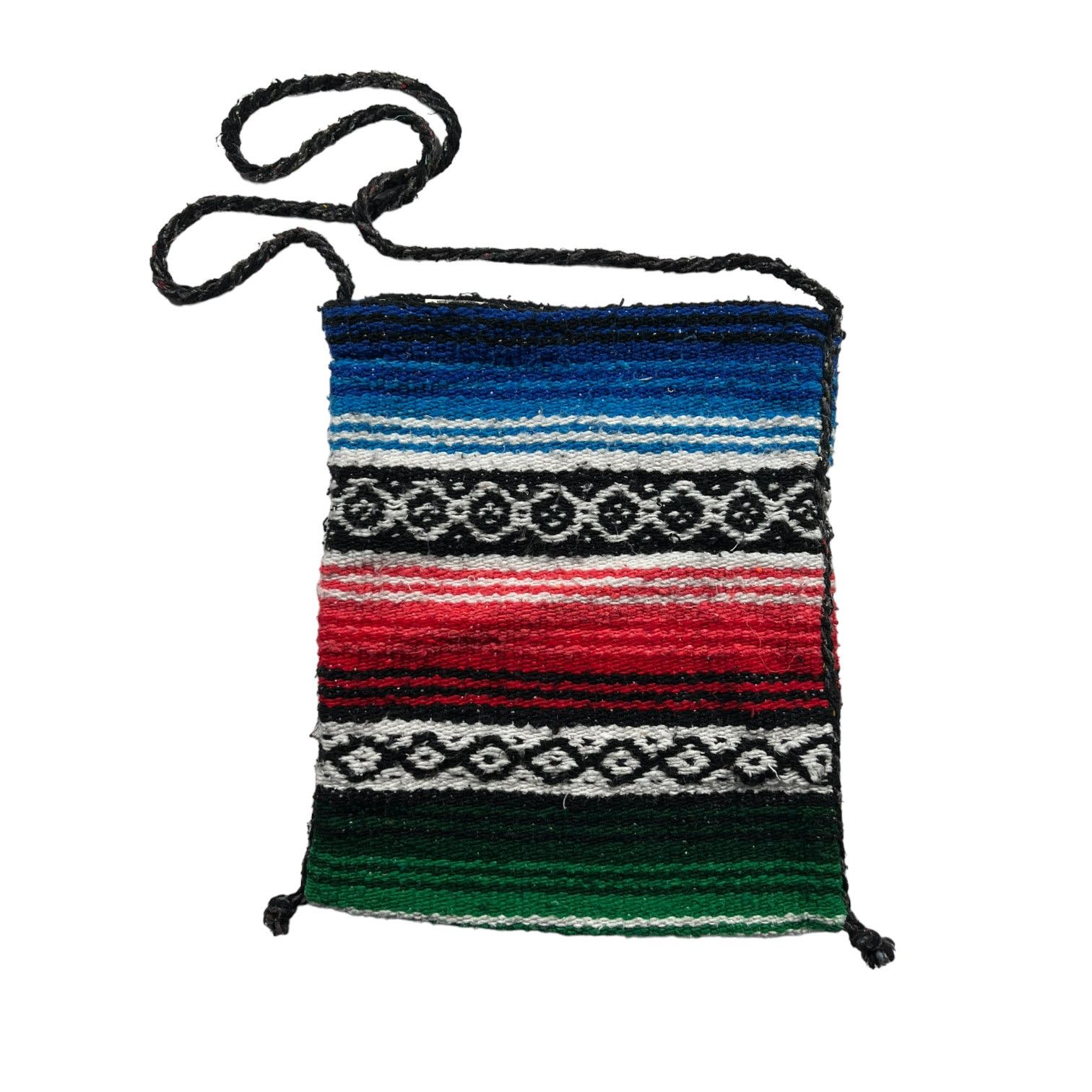 Earth Ragz Earth Ragz Indian Blanket Purse/Tote Bag Blue Red and Green Size ONE SIZE - 2 Thumbnail